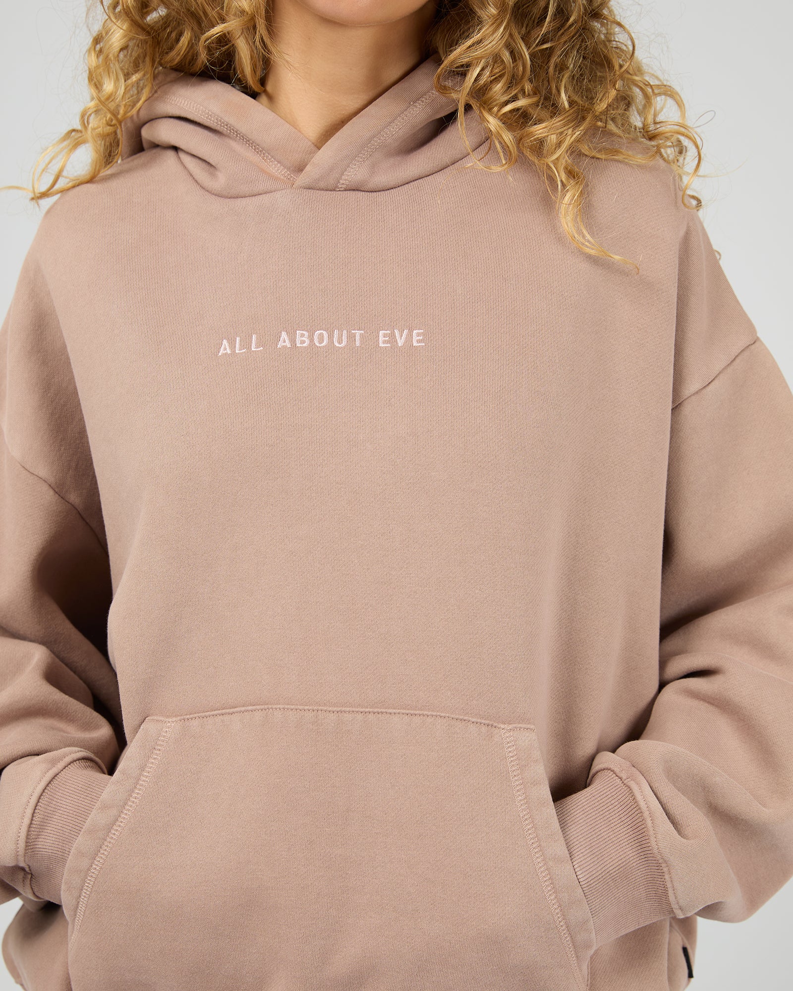 Aae Washed Box Hoodie Fawn - Image 5