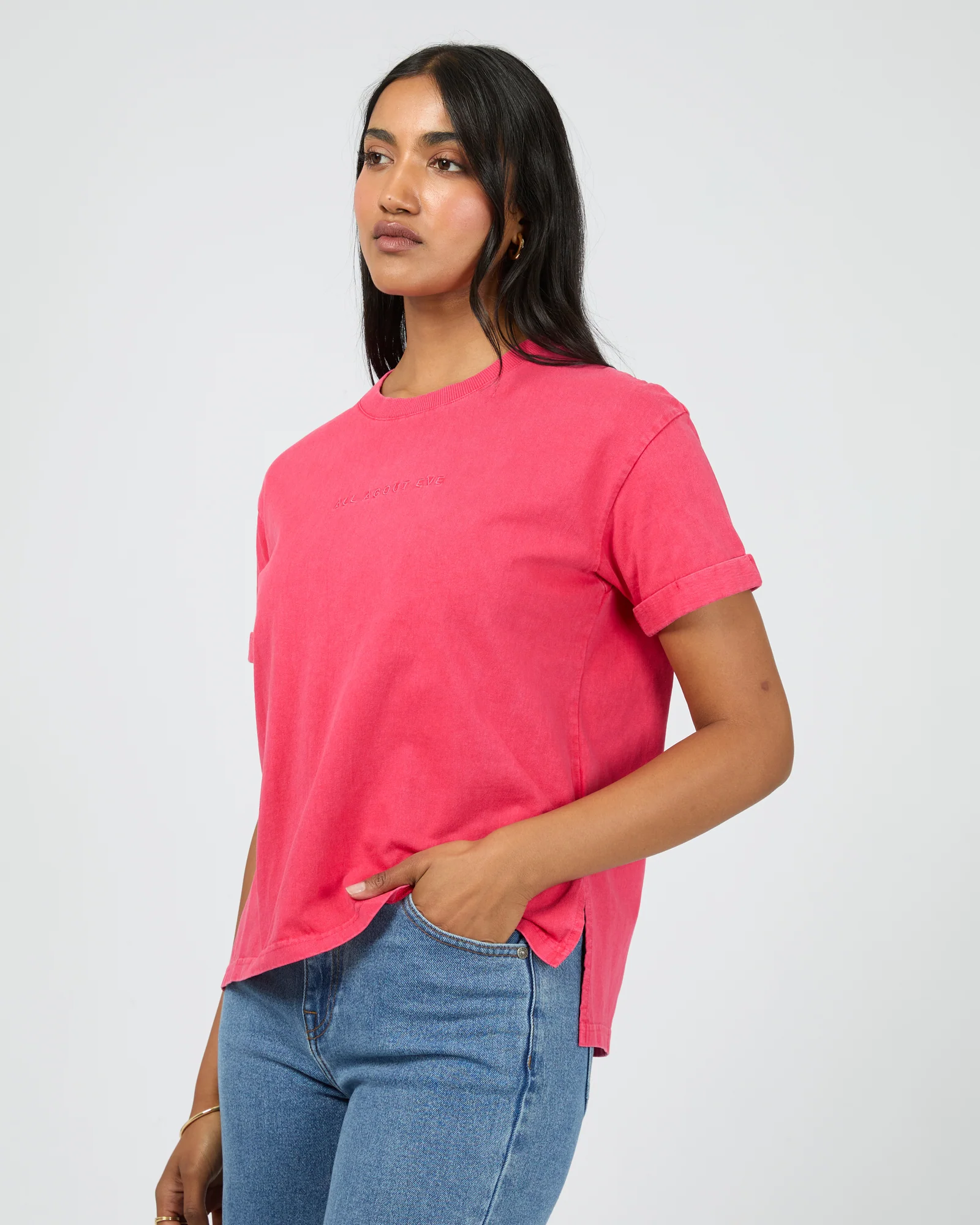 Aae Washed Tee Berry - Image 5