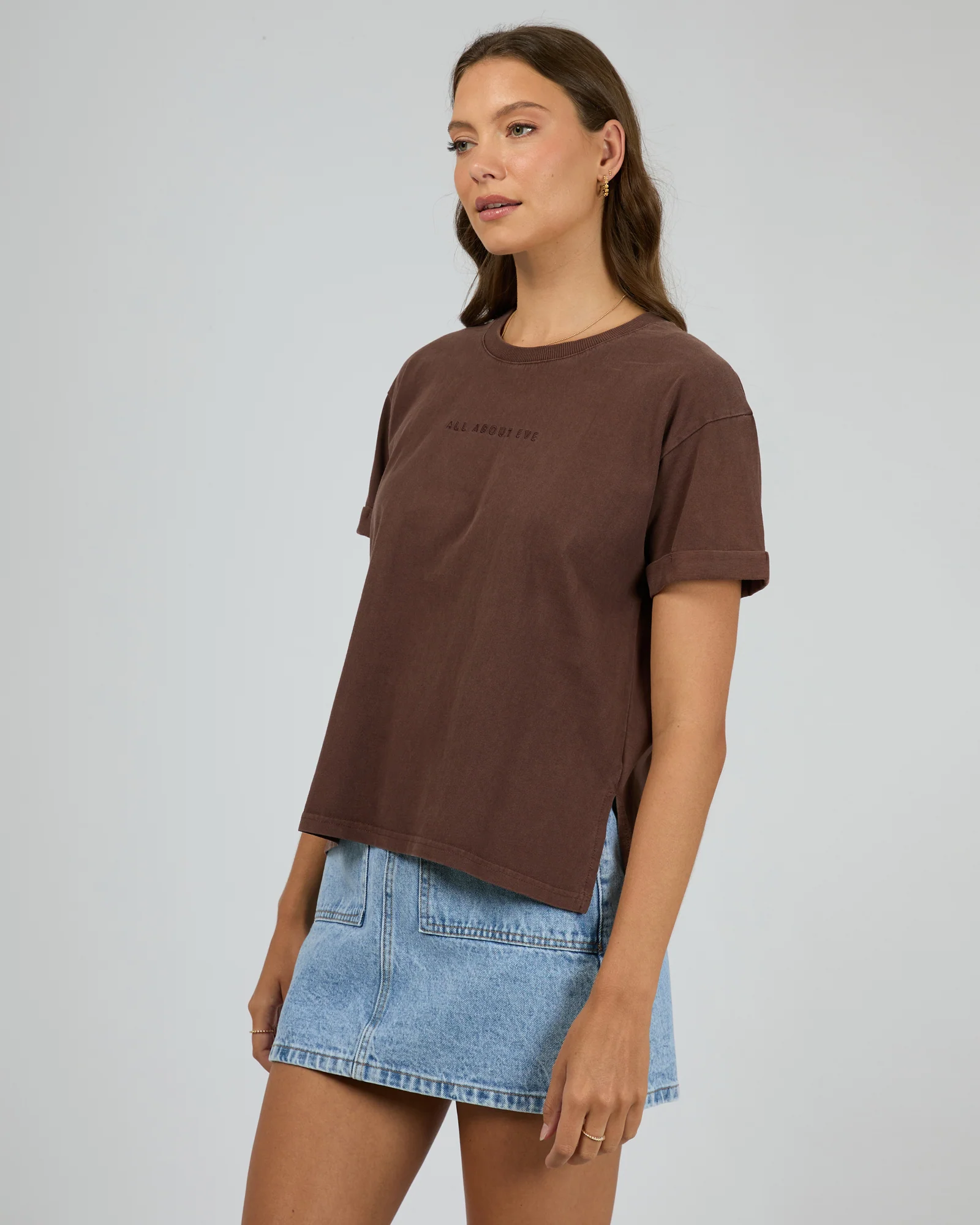 Aae Washed Tee Brown - Image 5