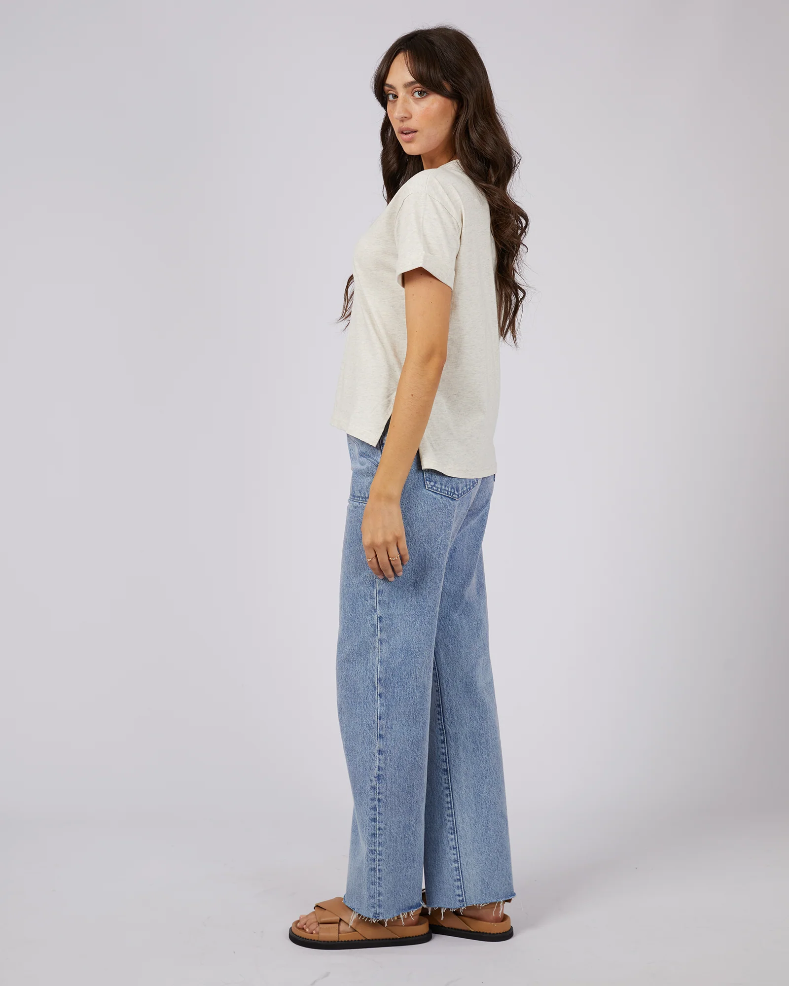 Aae Washed Tee Oat - Image 6