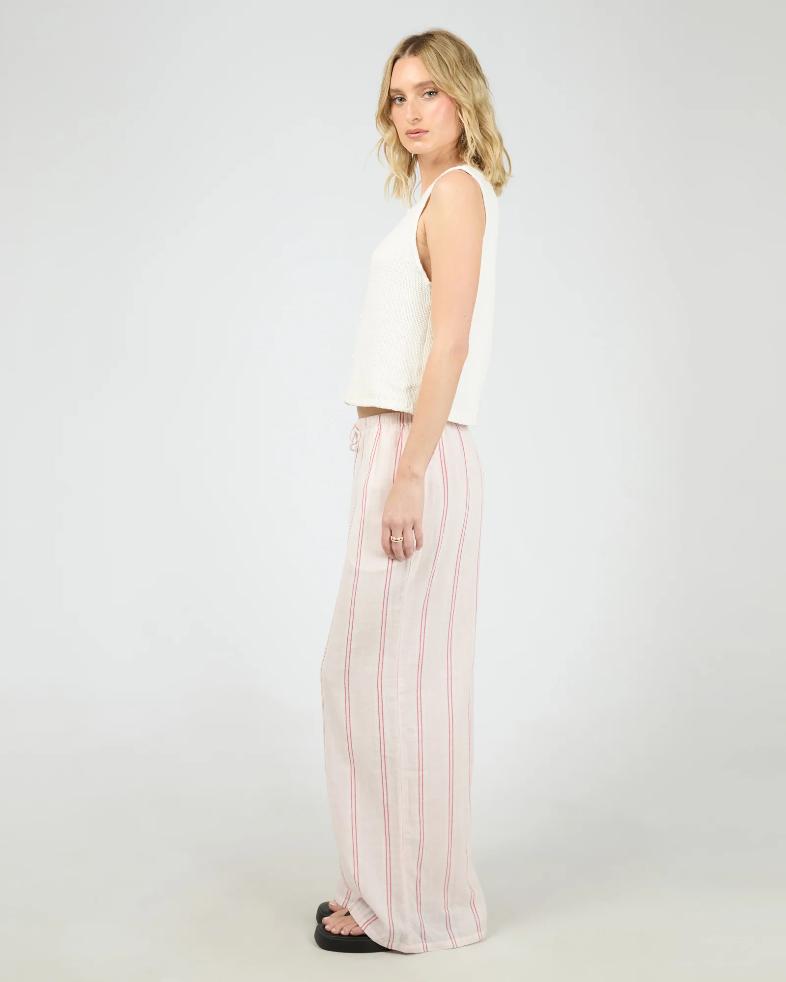 Addie Knit Top Vintage White - Image 6