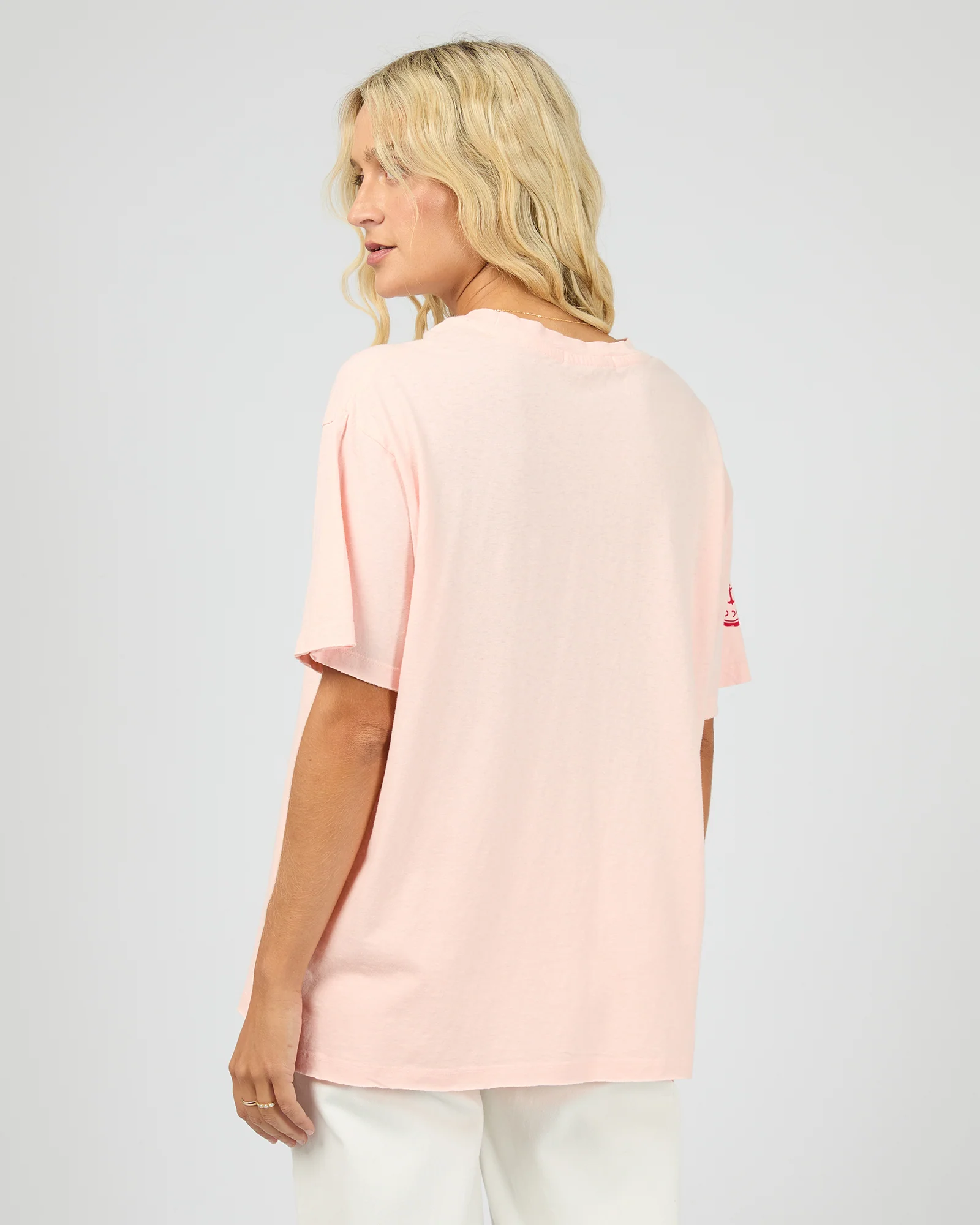 Anchor Relaxed Tee Rose - Image 3