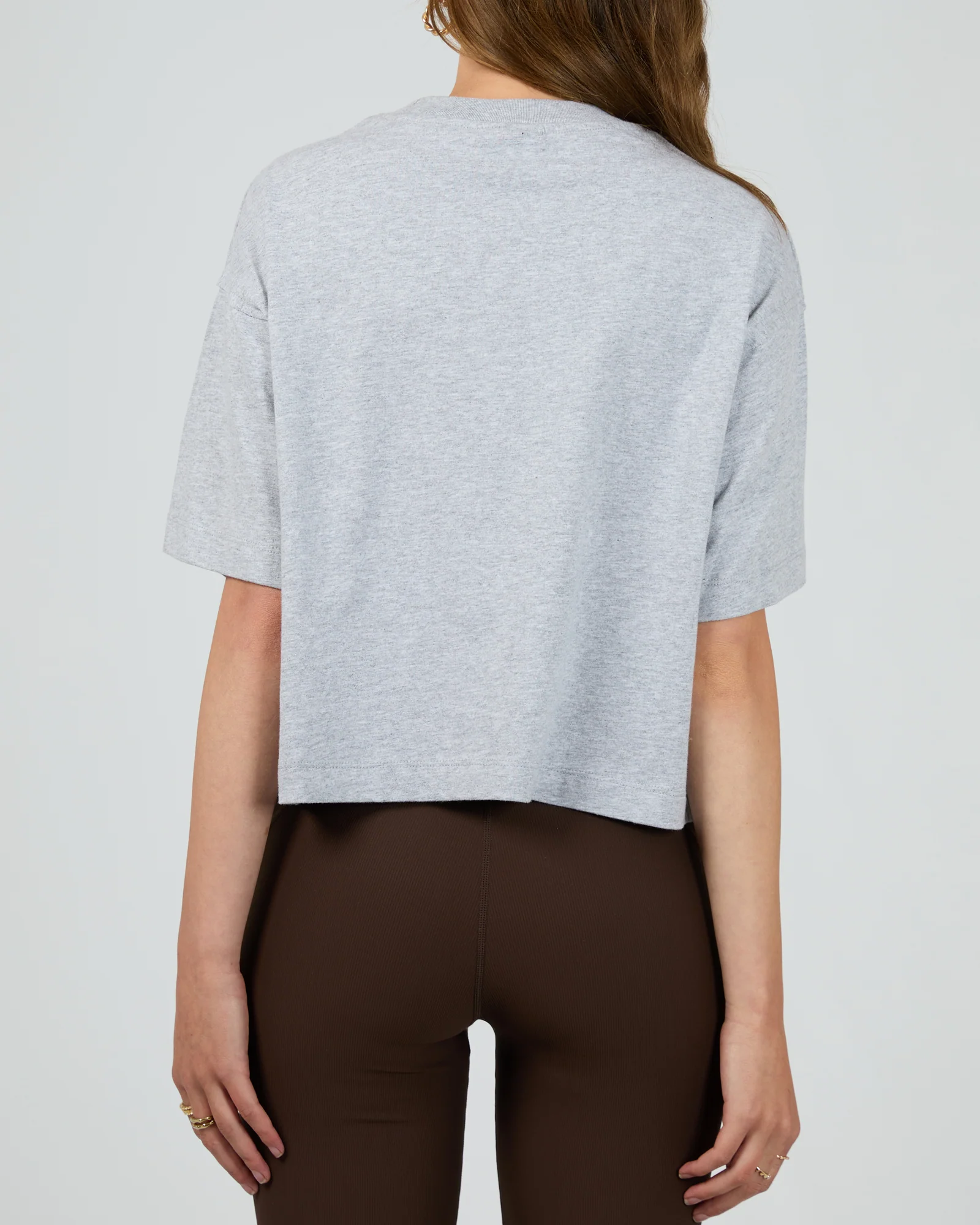 Athletica Relaxed Crop Tee Grm - Image 3