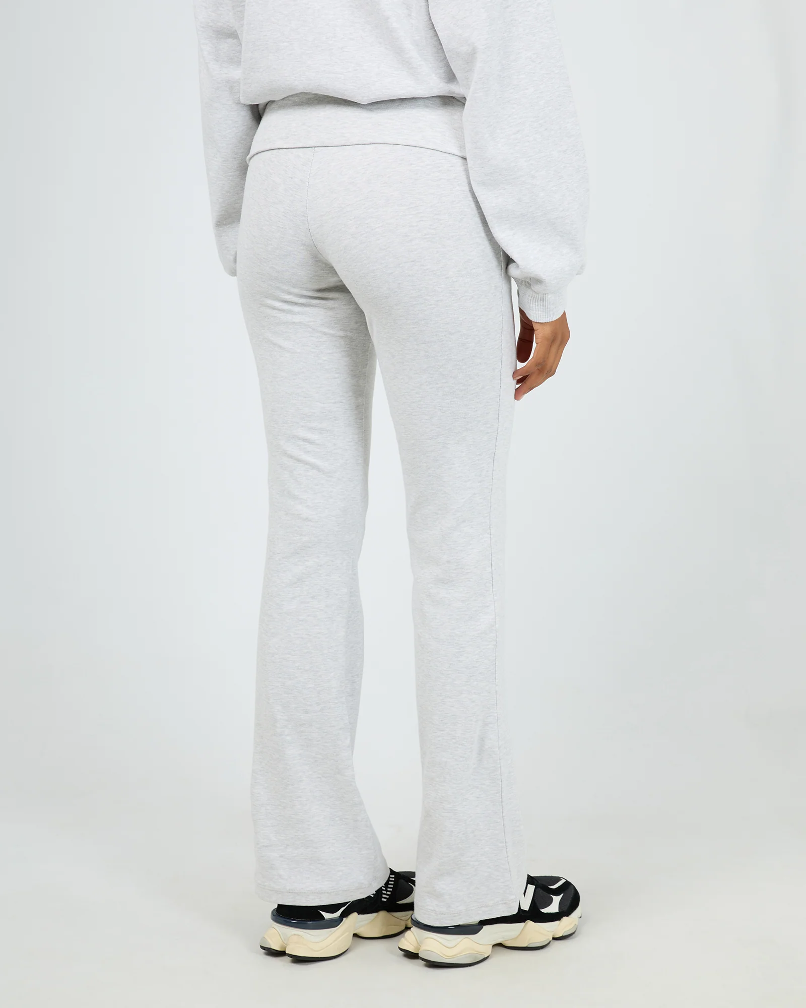 Balance Rollwaist Pant Snow Marle - Image 3