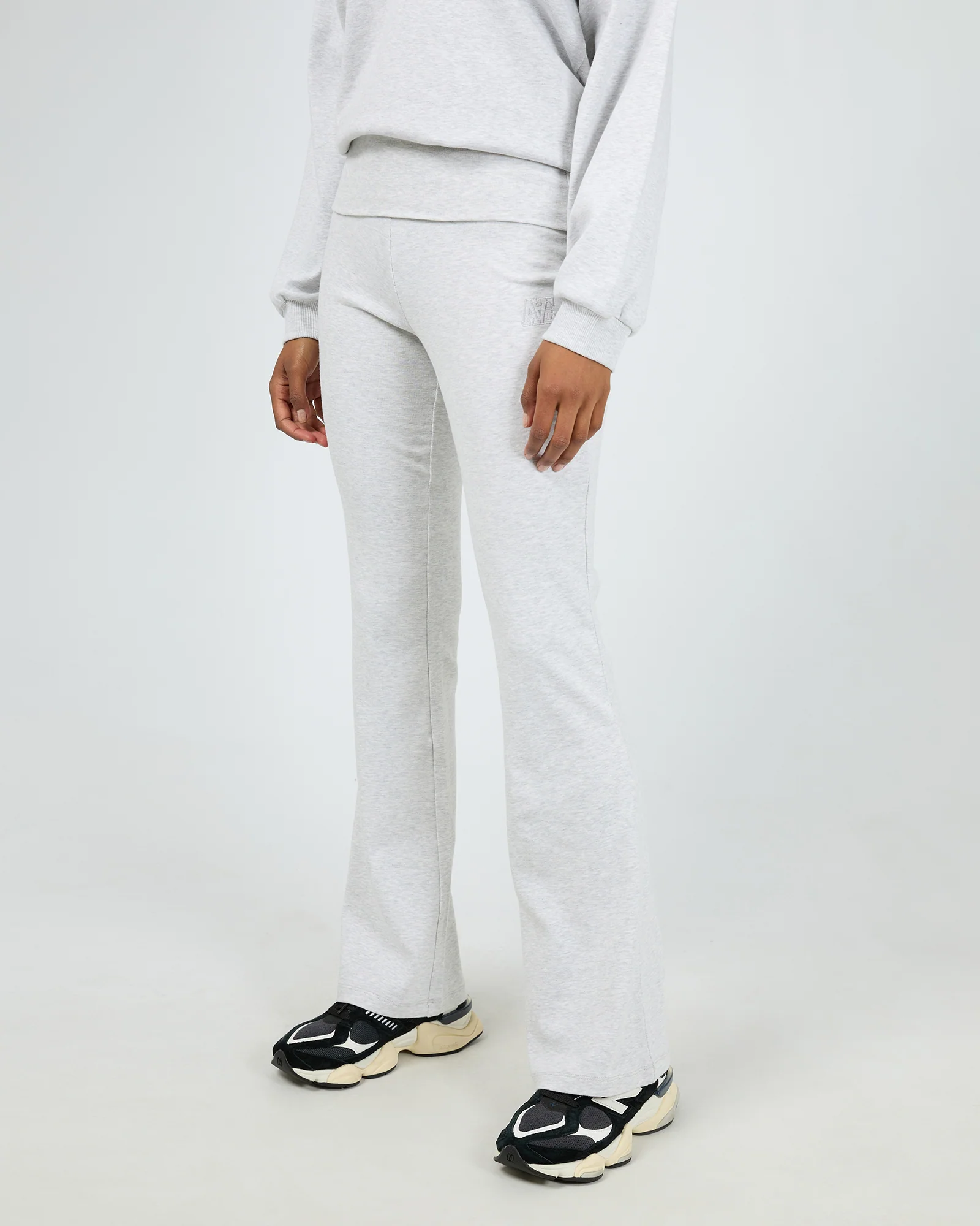 Balance Rollwaist Pant Snow Marle - Image 4