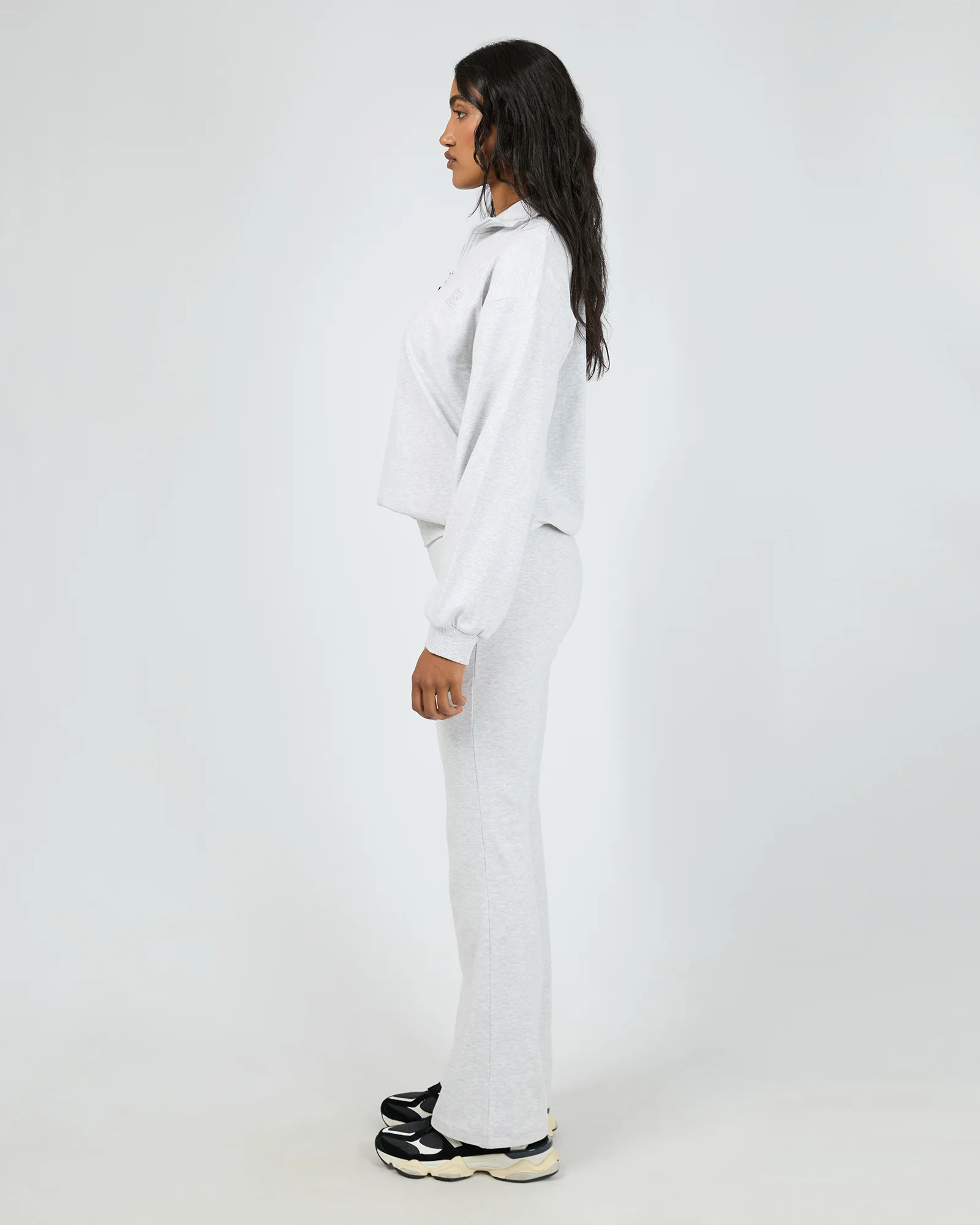 Balance Rollwaist Pant Snow Marle - Image 6
