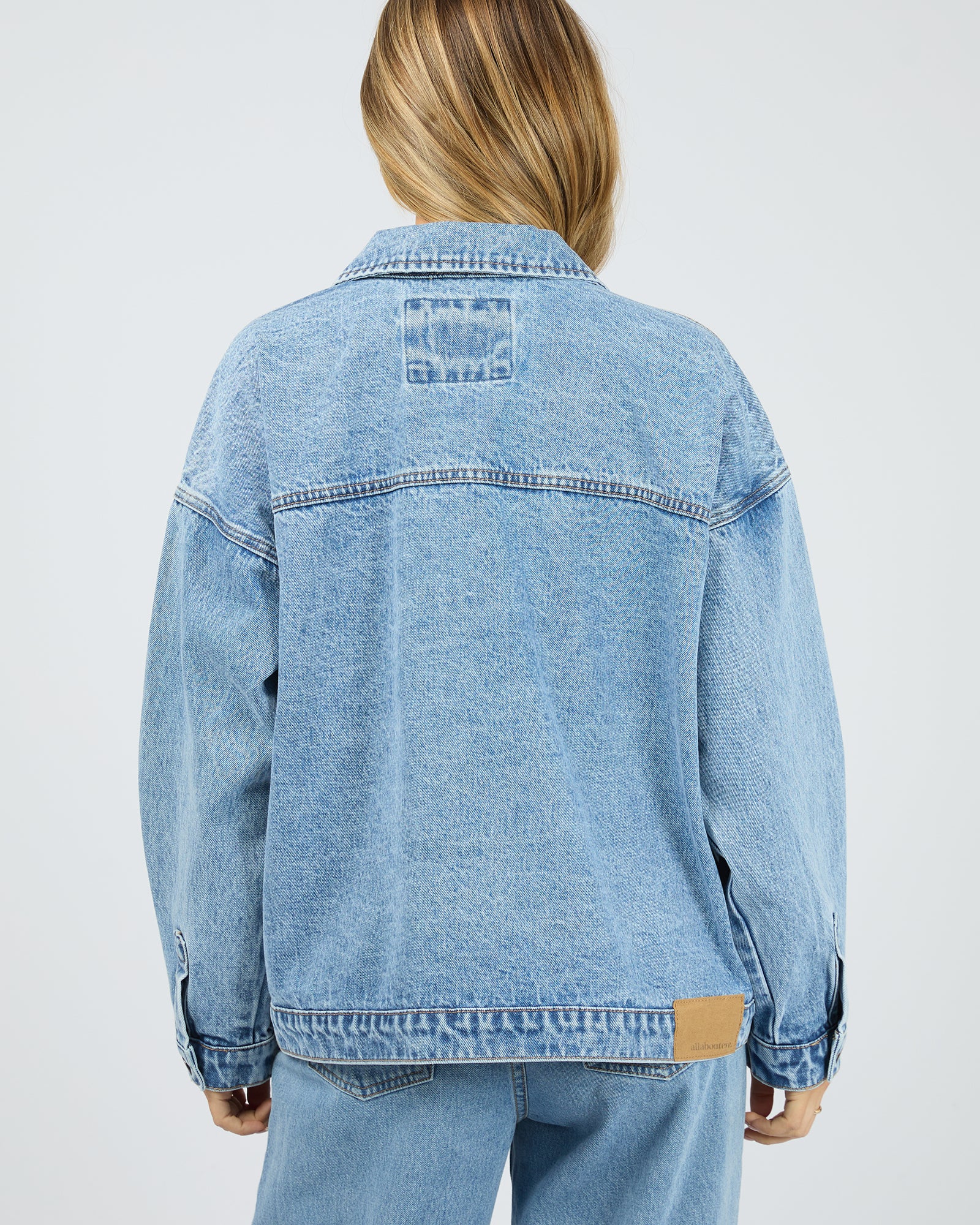 Blair Denim Jacket Light Blue - Image 3