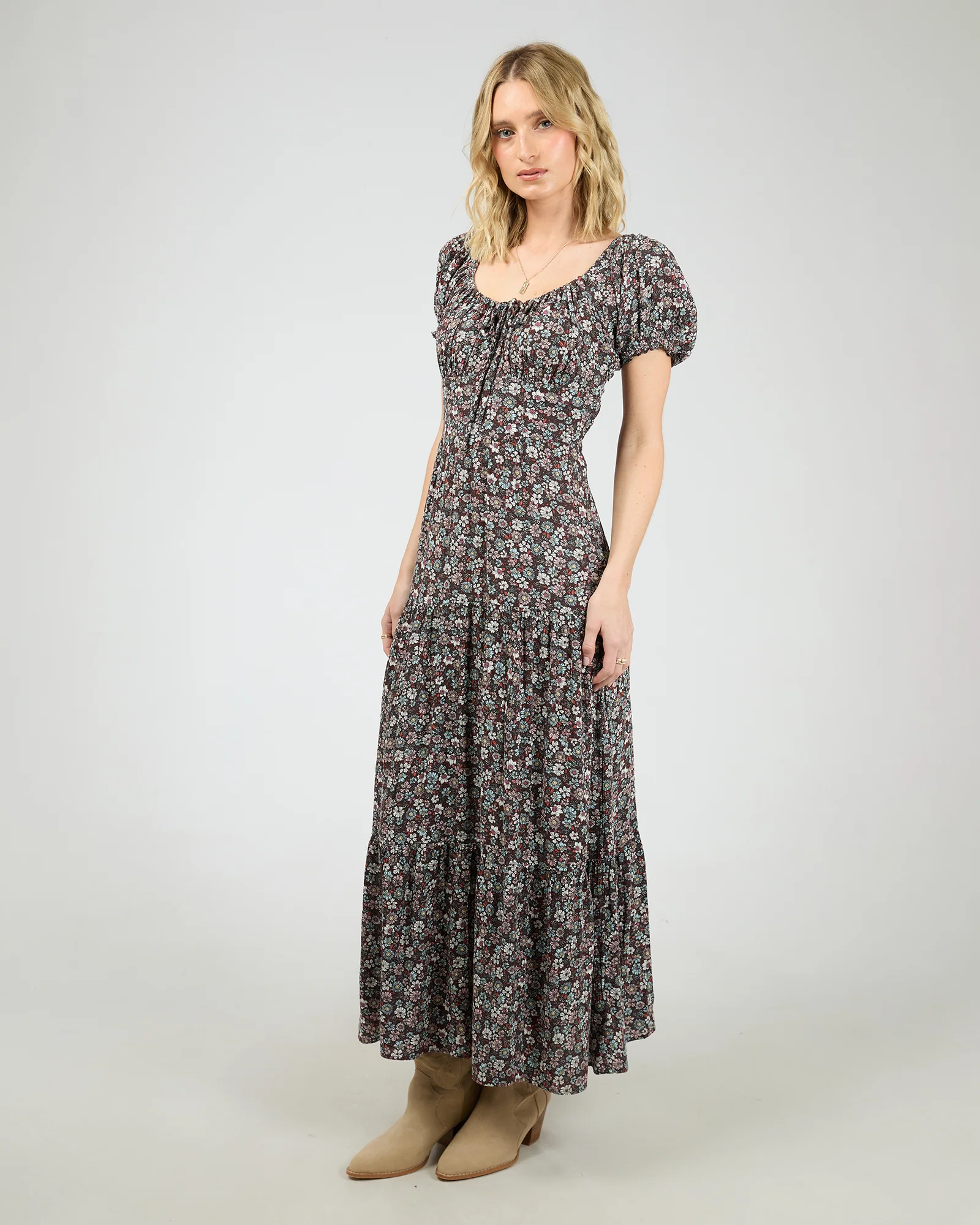 Carrie Maxi Dress Print - Image 4