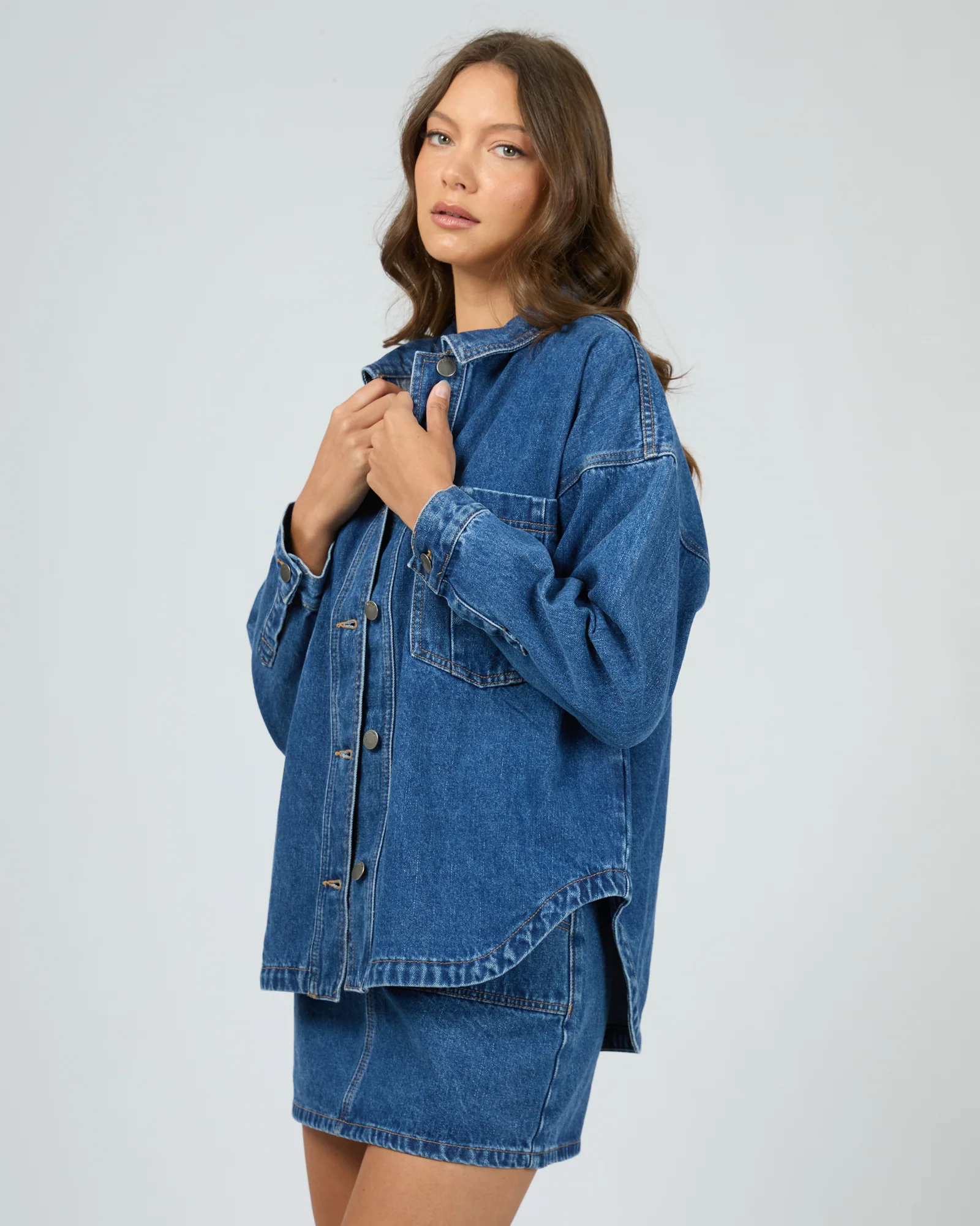 Dale Shacket Heritage Blue - Image 5
