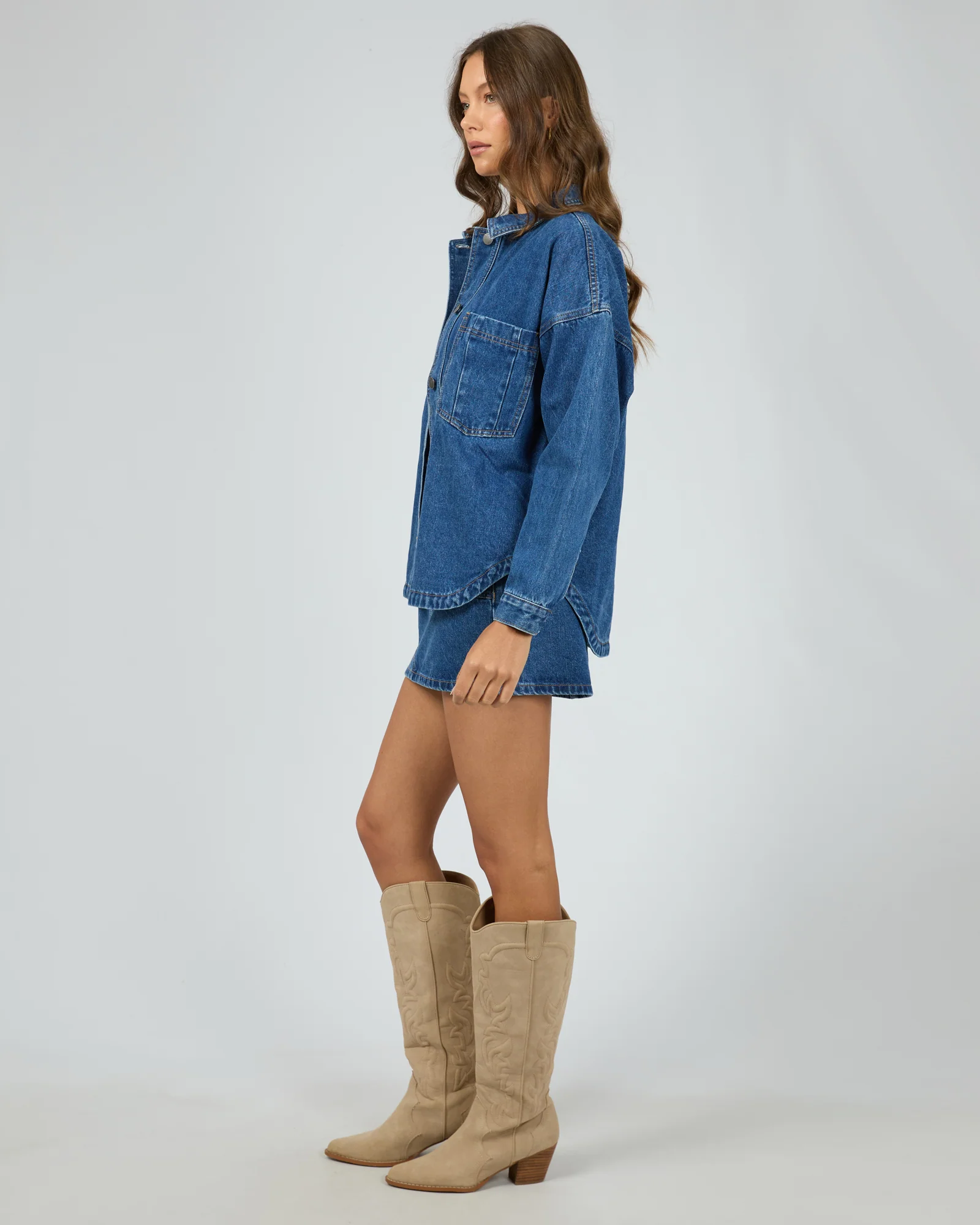 Dale Shacket Heritage Blue - Image 7