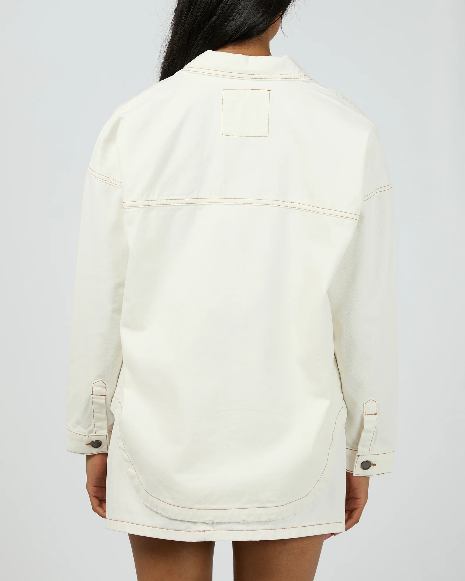 Dale Shacket Vintage White - Image 3