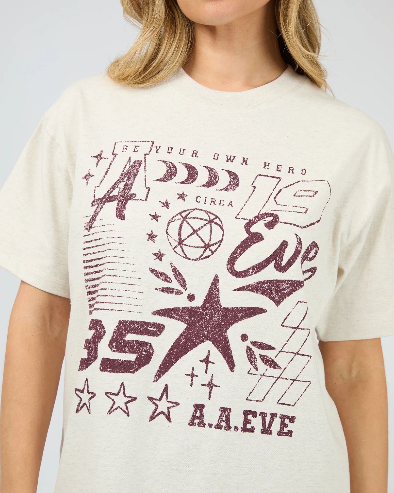 Destination Relaxed Tee Oat - Image 5
