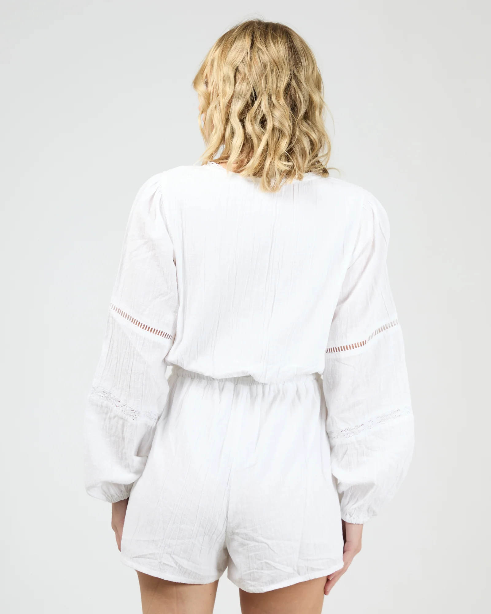 Dusty Playsuit White - Image 3
