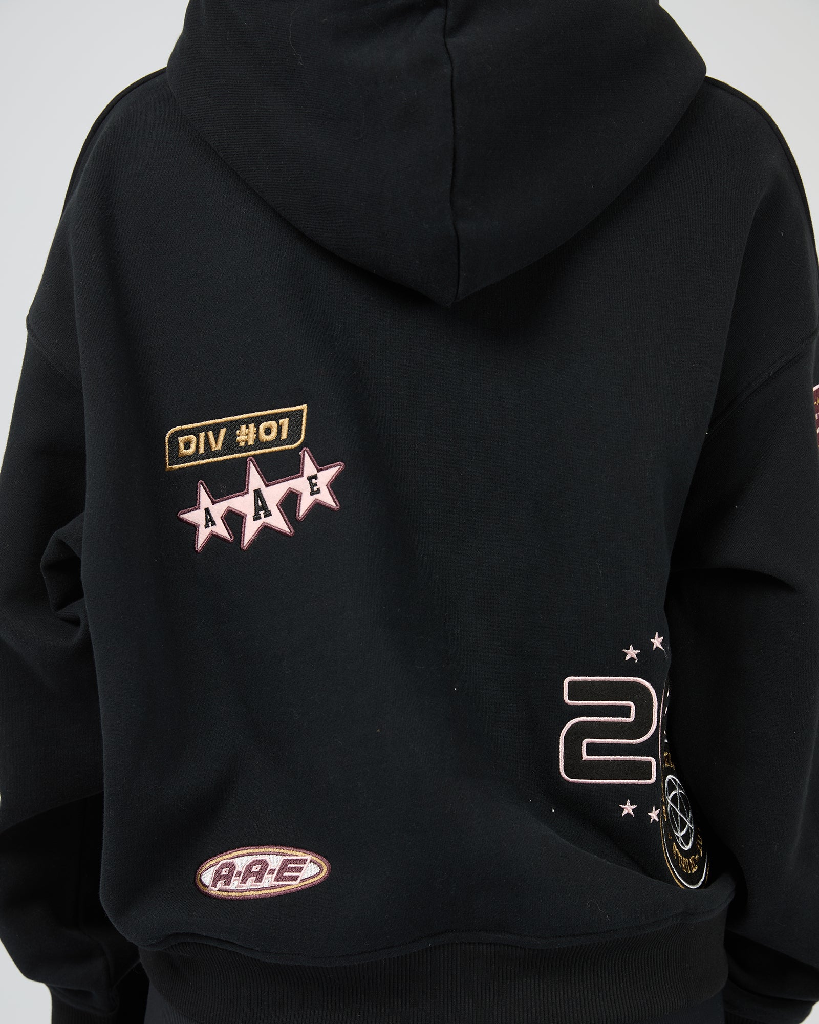 Elite Box Hoodie Black - Image 6