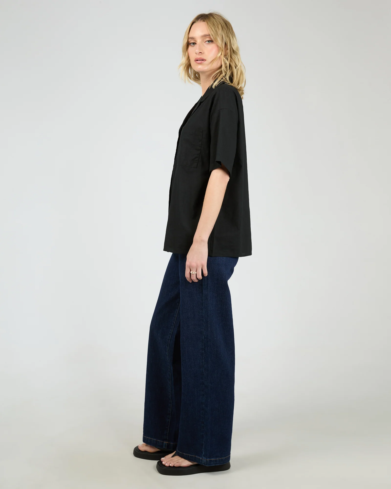 Essential Shirt Black - Image 6