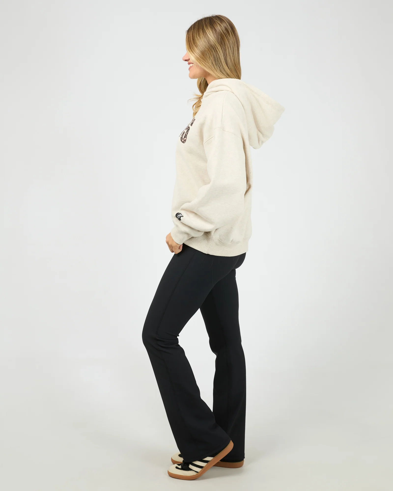 Eve Club House Box Hoodie Oat - Image 6