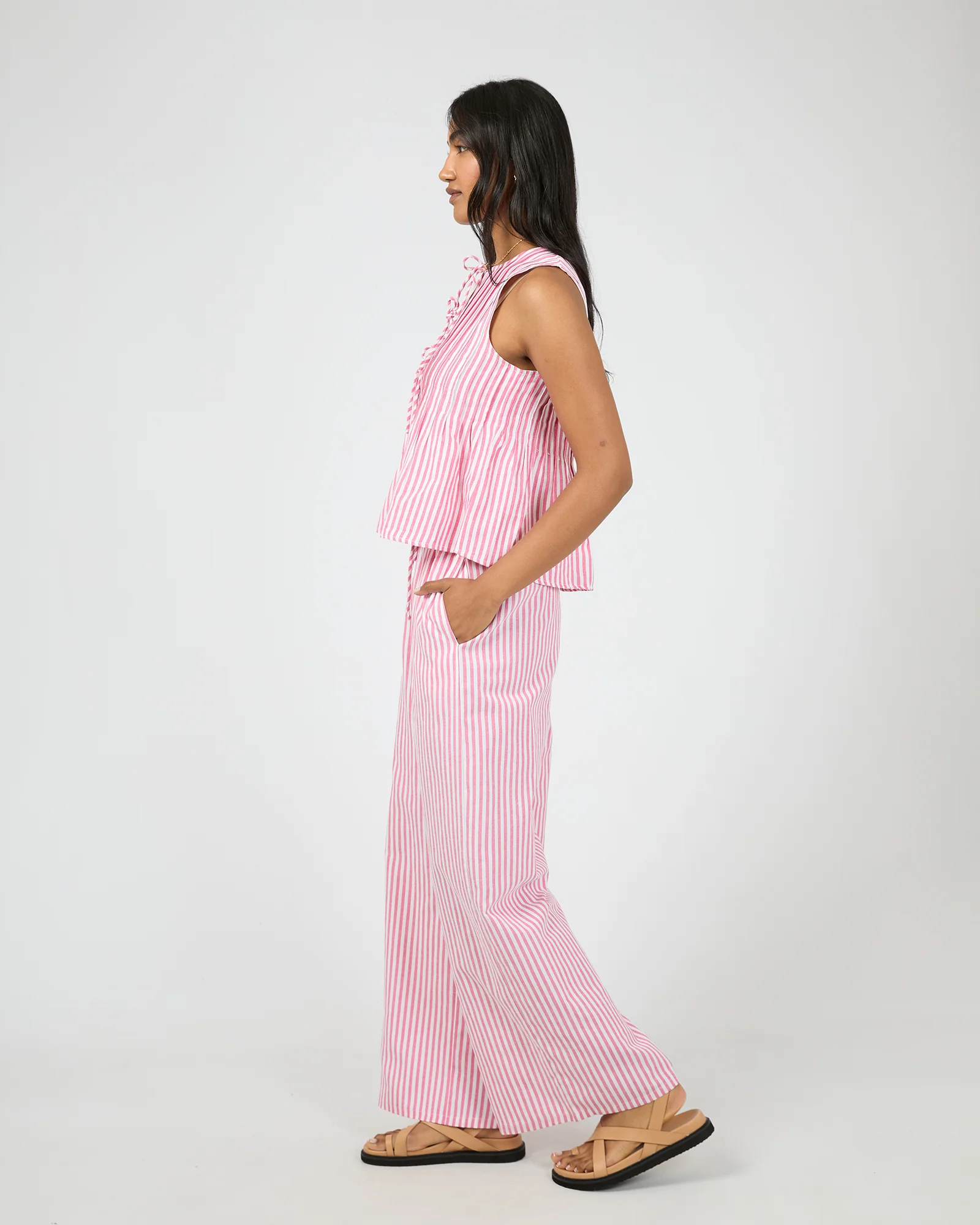 Franca Stripe Pant Stripe - Image 6