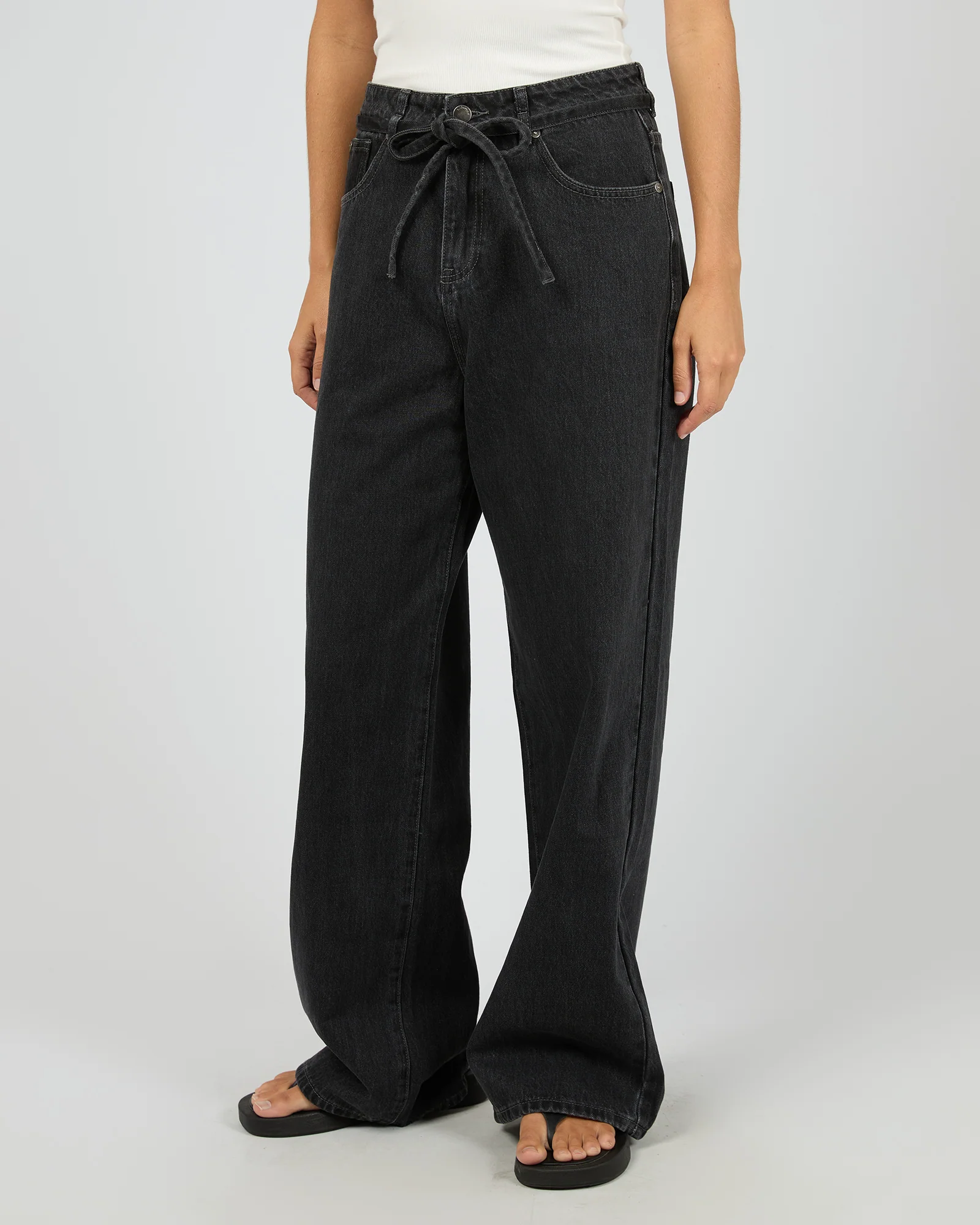 Gia High Rise Baggy Coal - Image 6