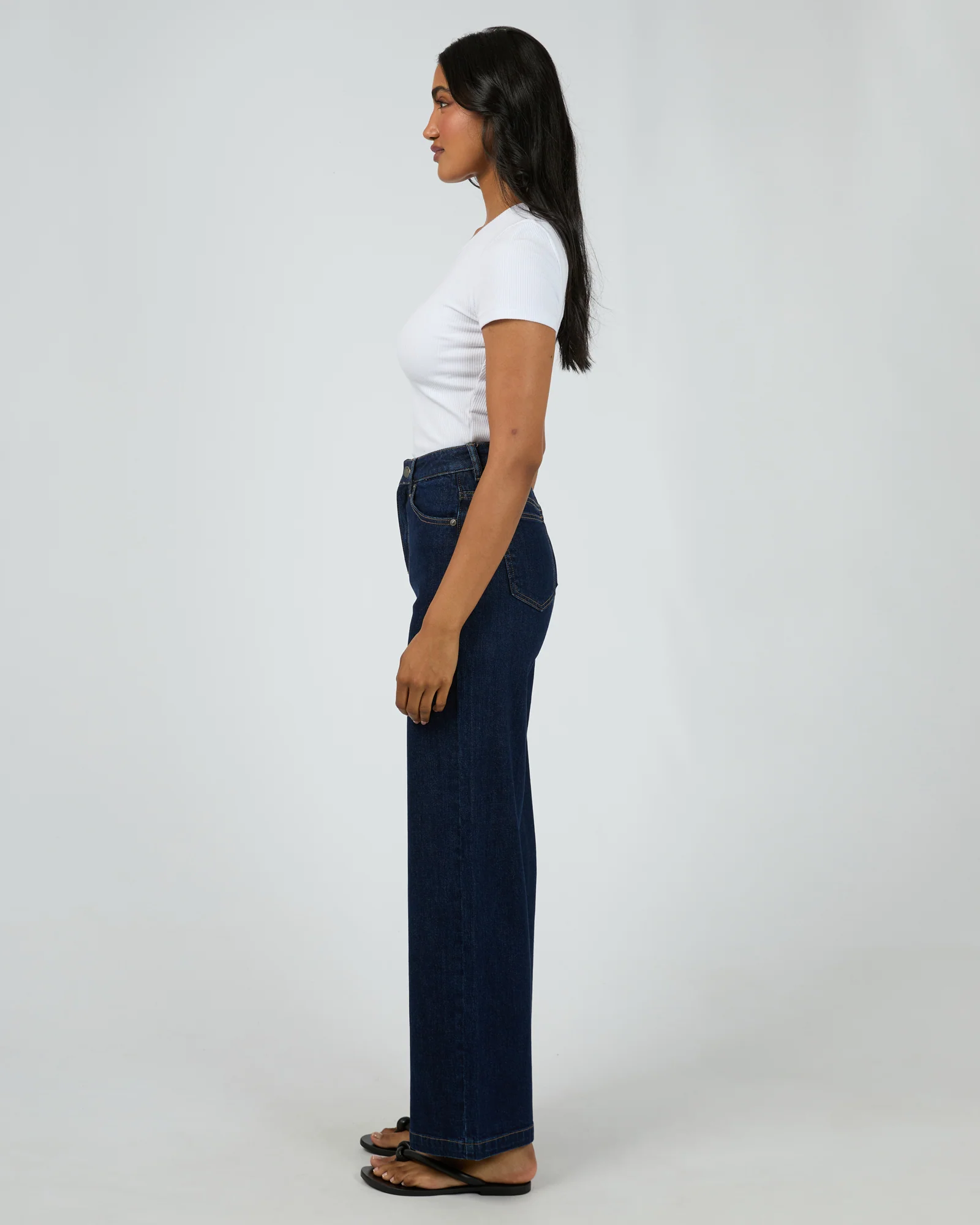 Jacqui Wide Leg Indigo - Image 6