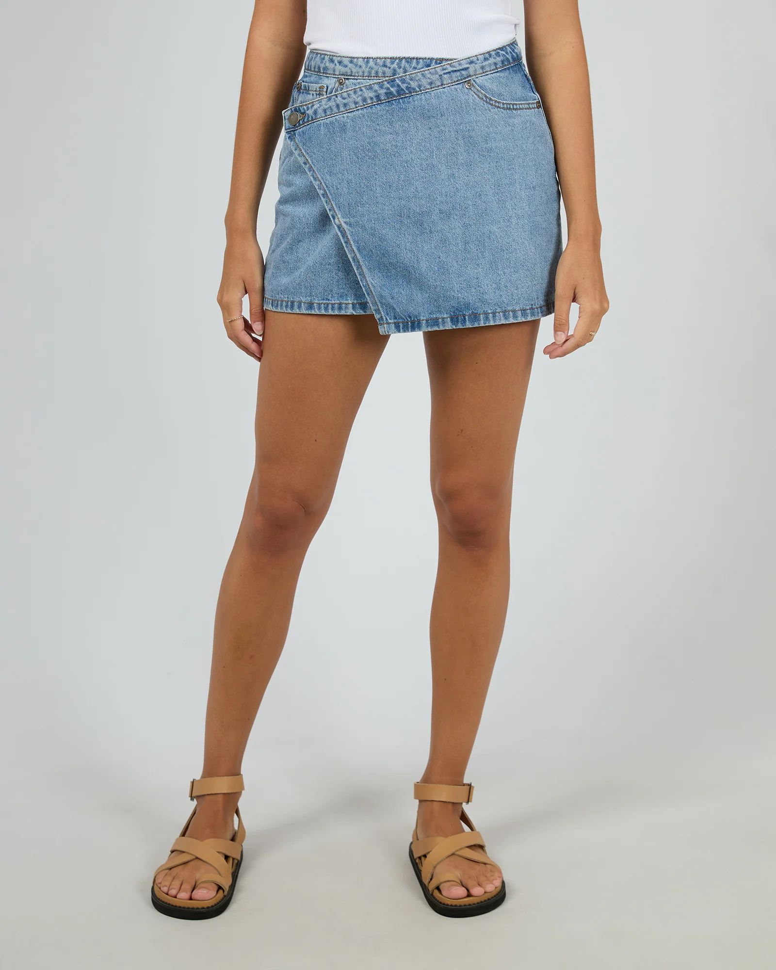 Lenni Mini Skort Light Blue - Image 2