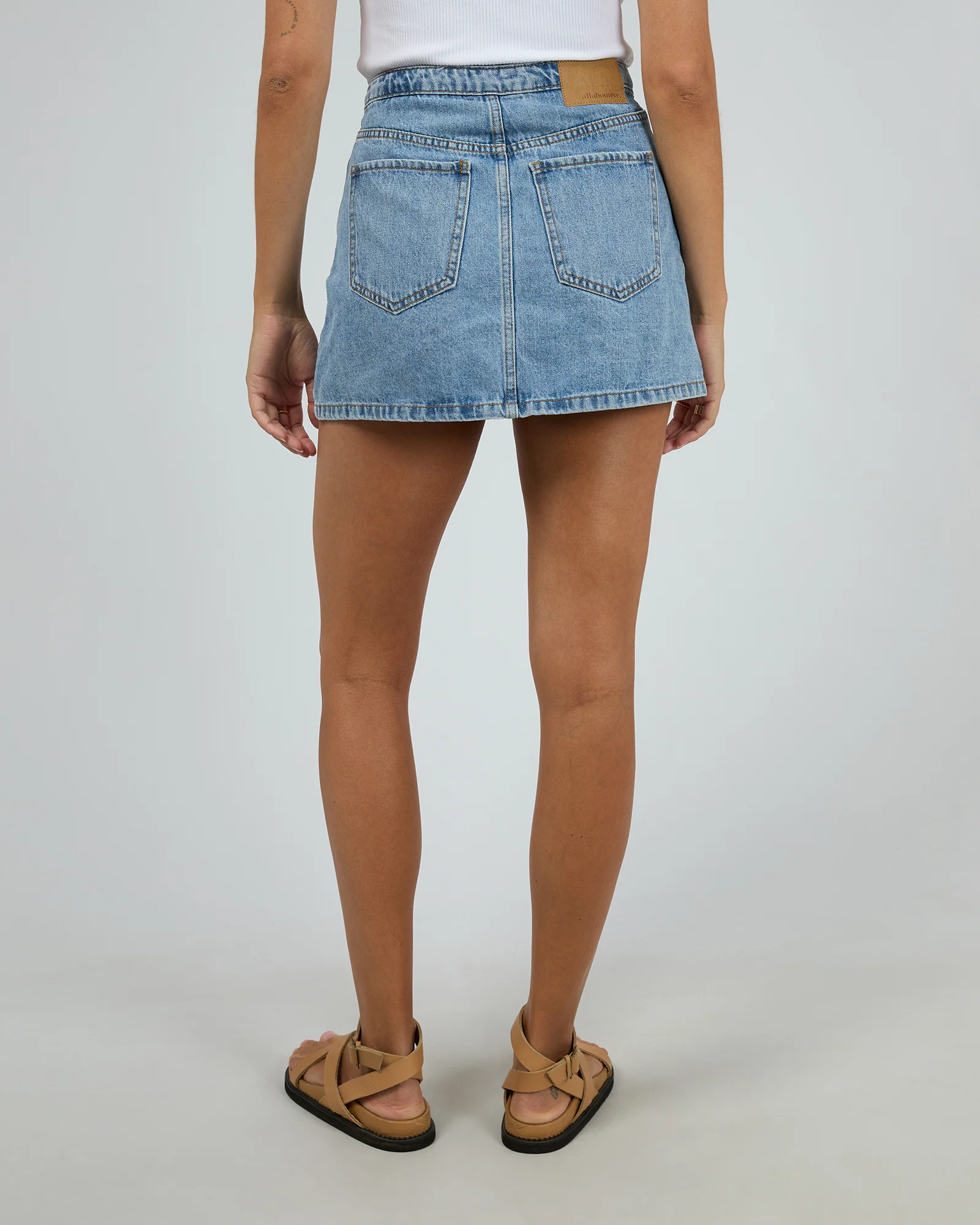 Lenni Mini Skort Light Blue - Image 4