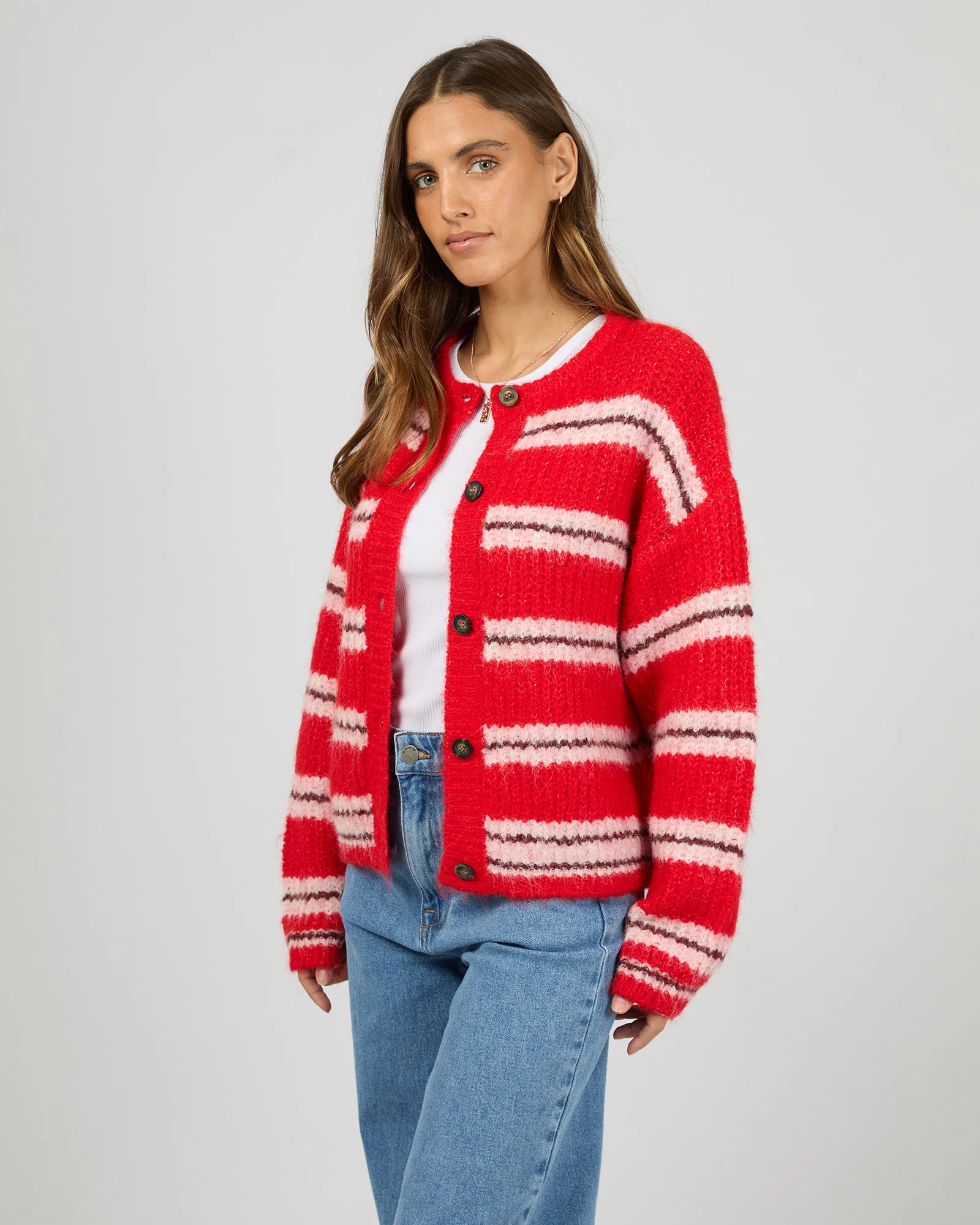 Livia Cardigan Stripe - Image 5