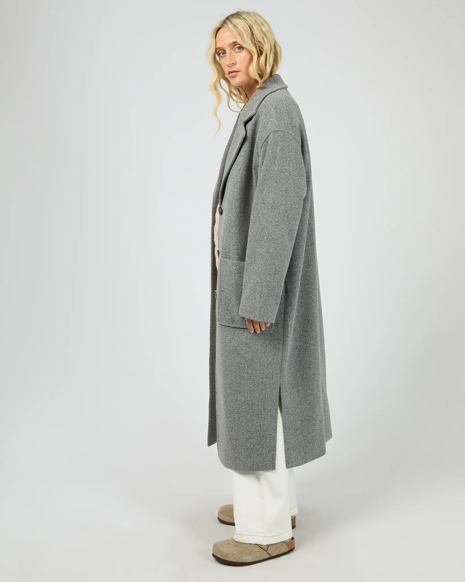Long Island Coat Grey - Image 6