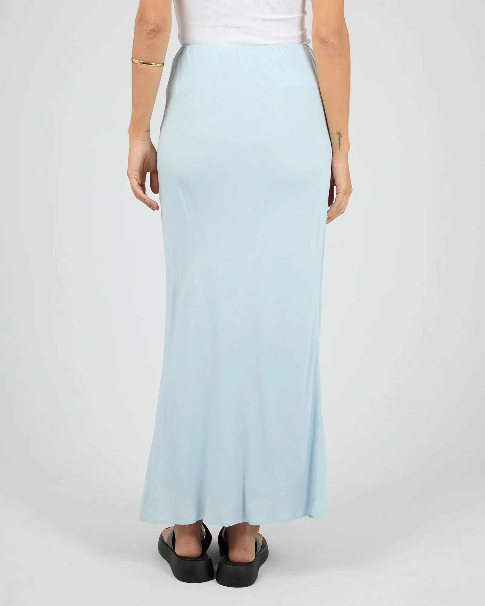 Maybelle Slip Skirt Sky Blue - Image 3