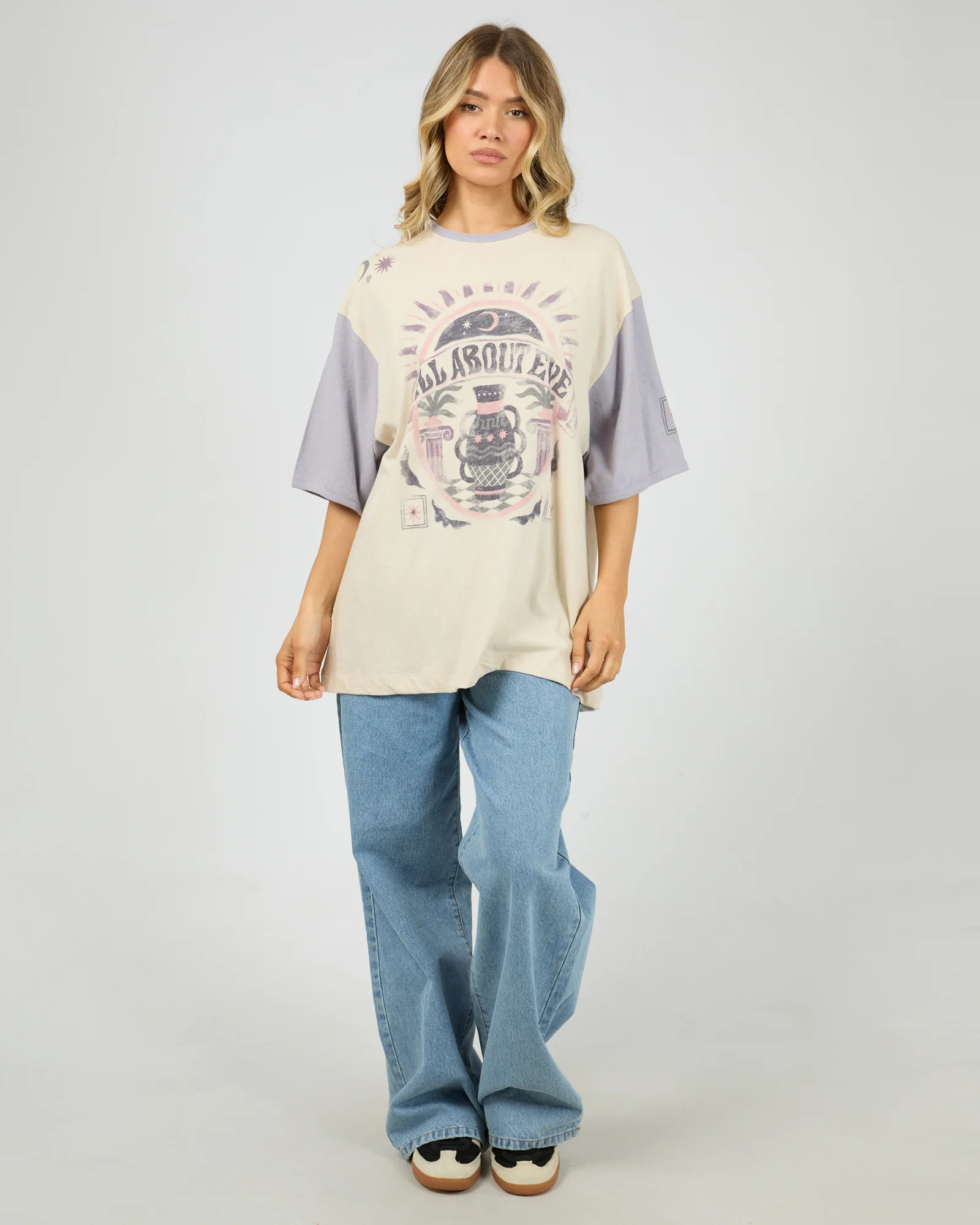 Moondust Oversized Tee Vanilla - Image 3