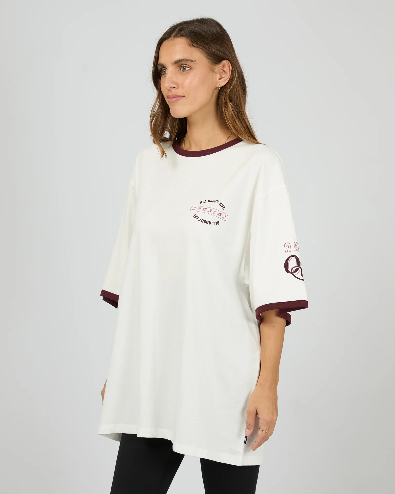 Motion Oversized Tee Vintage White - Image 4