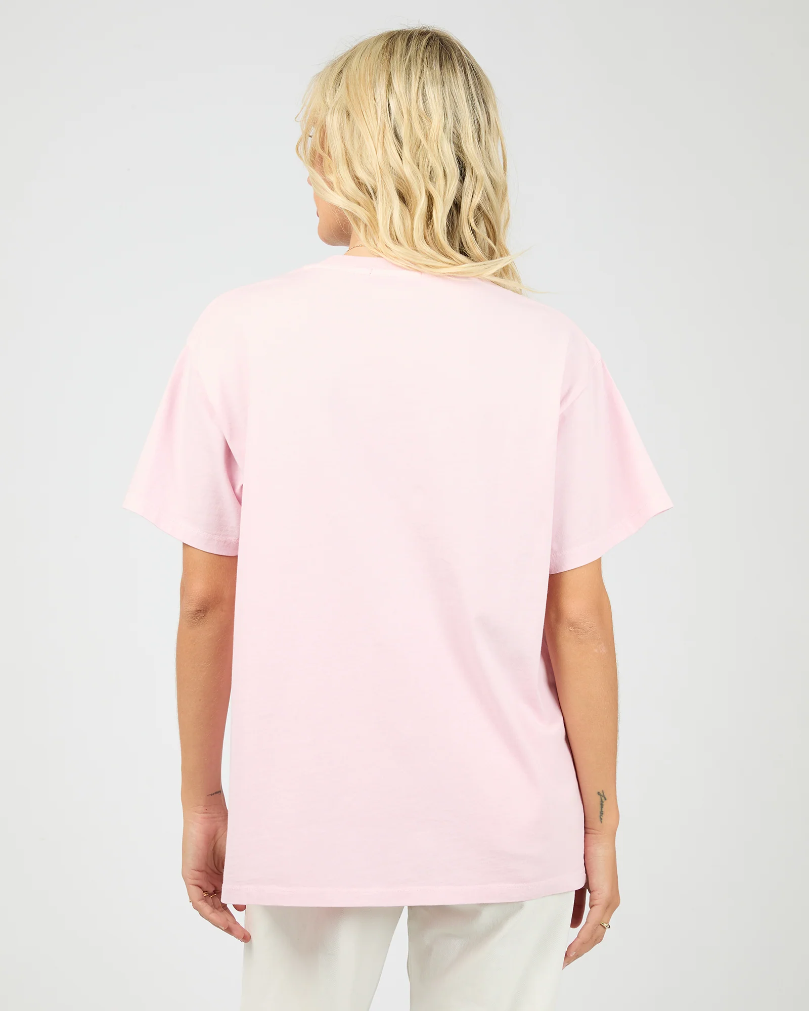 Palermo Relaxed Tee Light Pink - Image 3