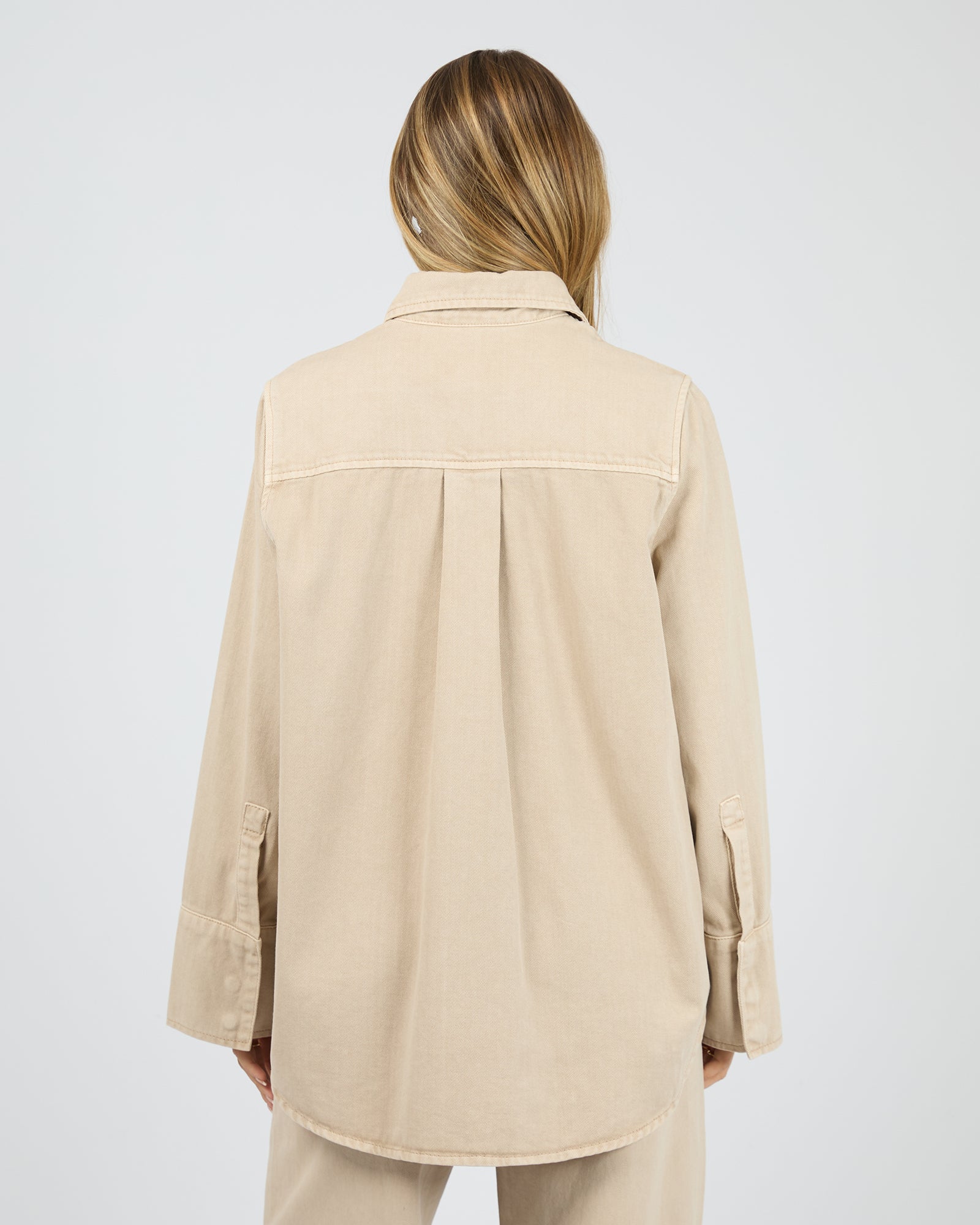 Percy Shirt Beige - Image 3