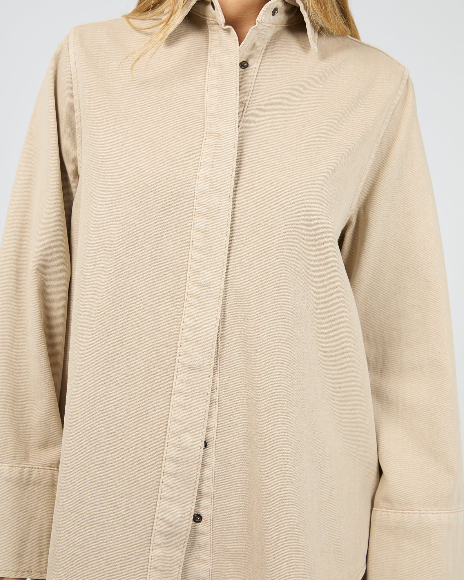 Percy Shirt Beige - Image 5
