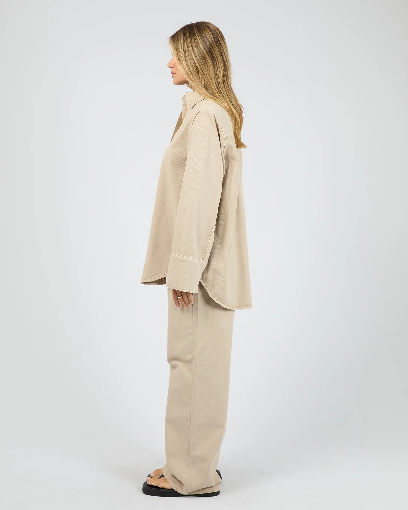 Percy Shirt Beige - Image 6