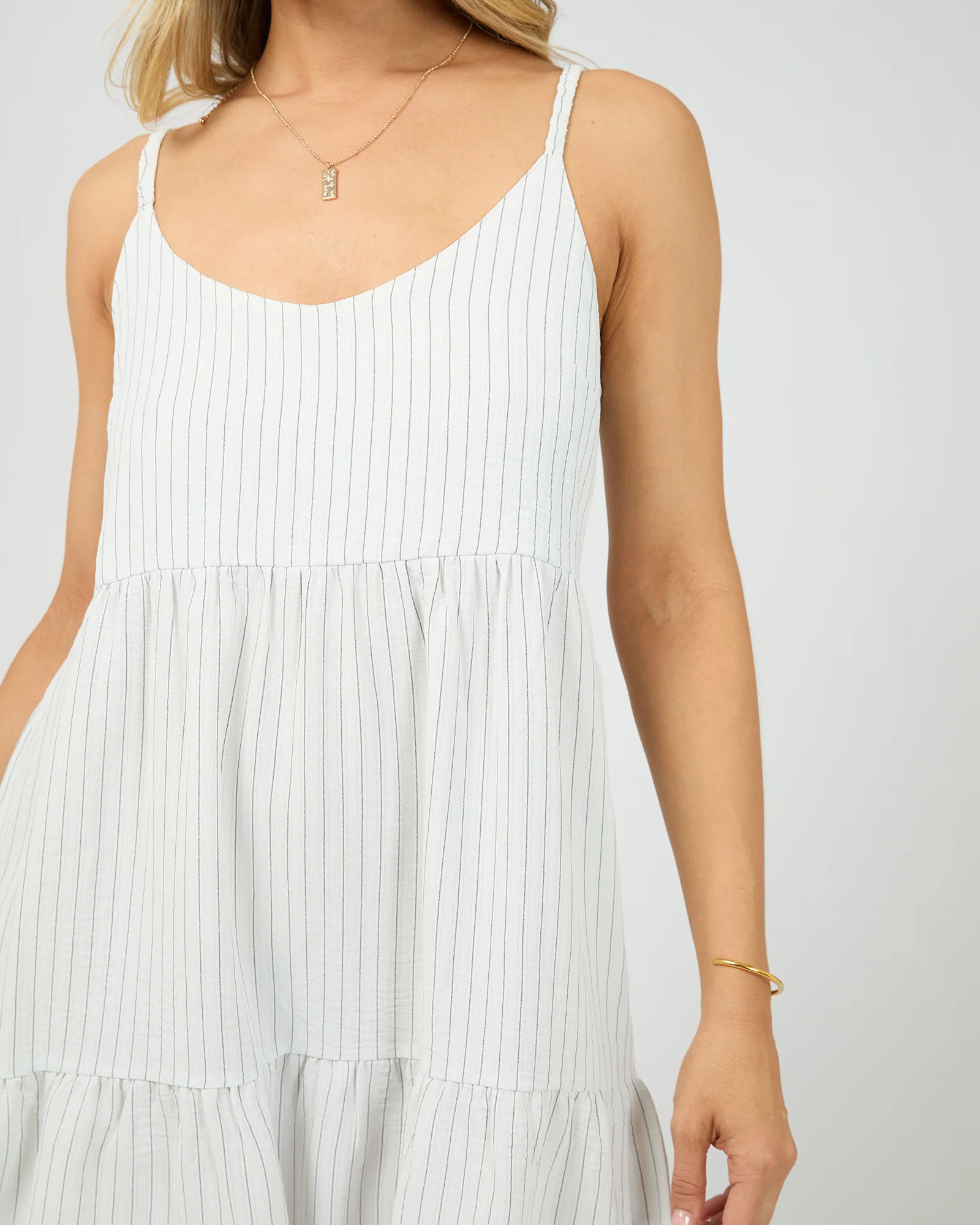 Sabbia Mini Dress White - Image 5