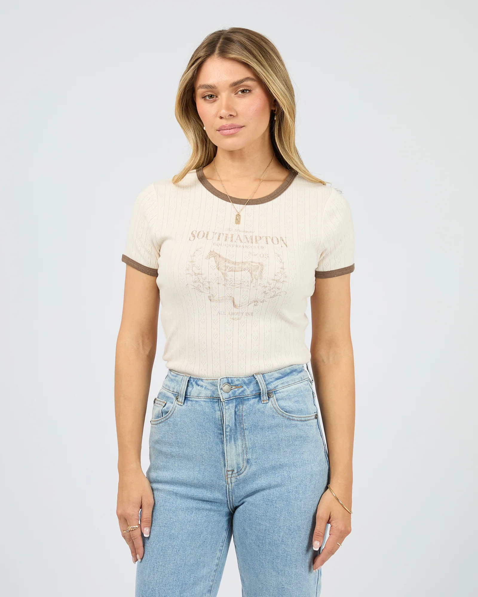 Southampton Baby Tee Vanilla