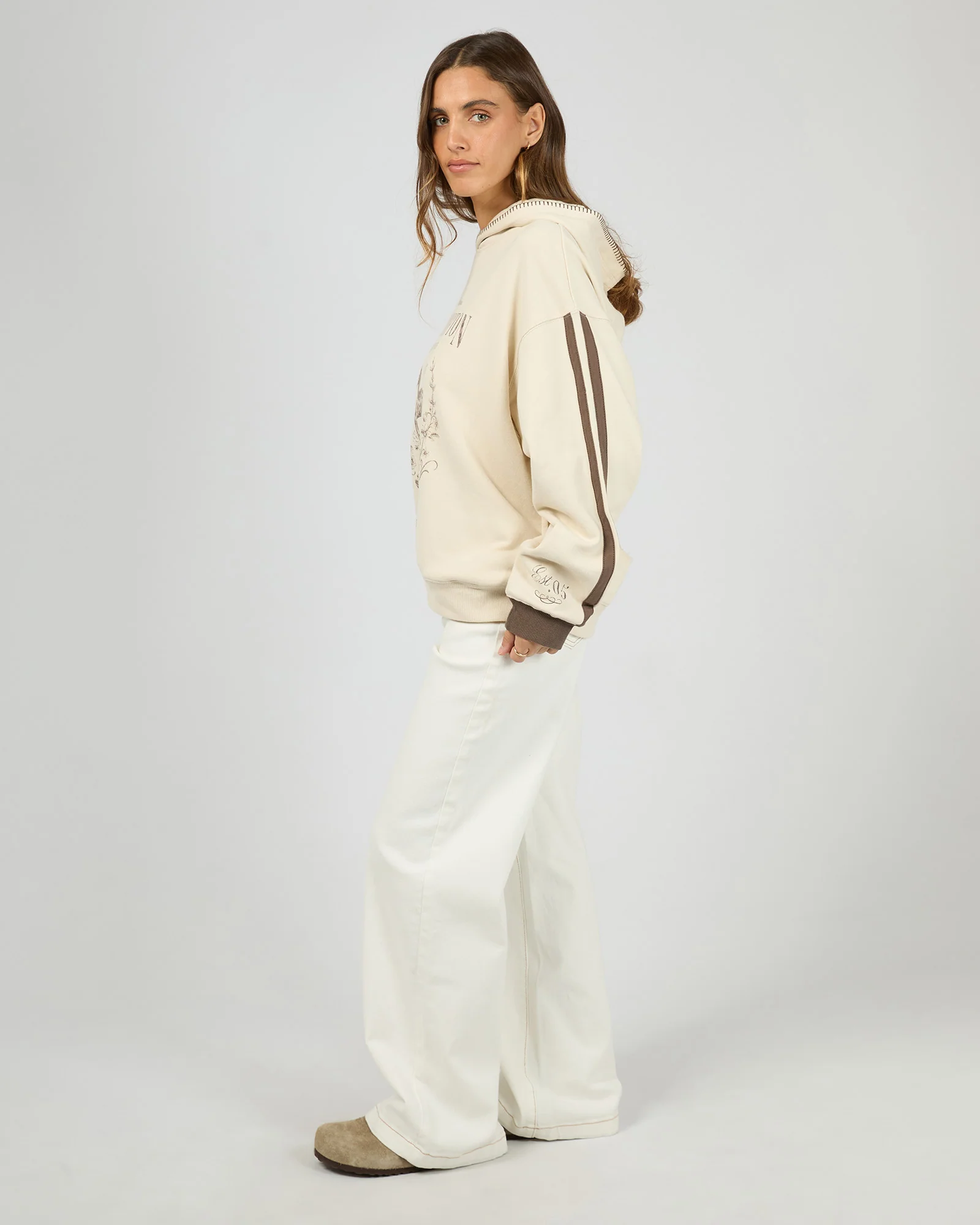 Southampton Box Hoodie Vanilla - Image 6