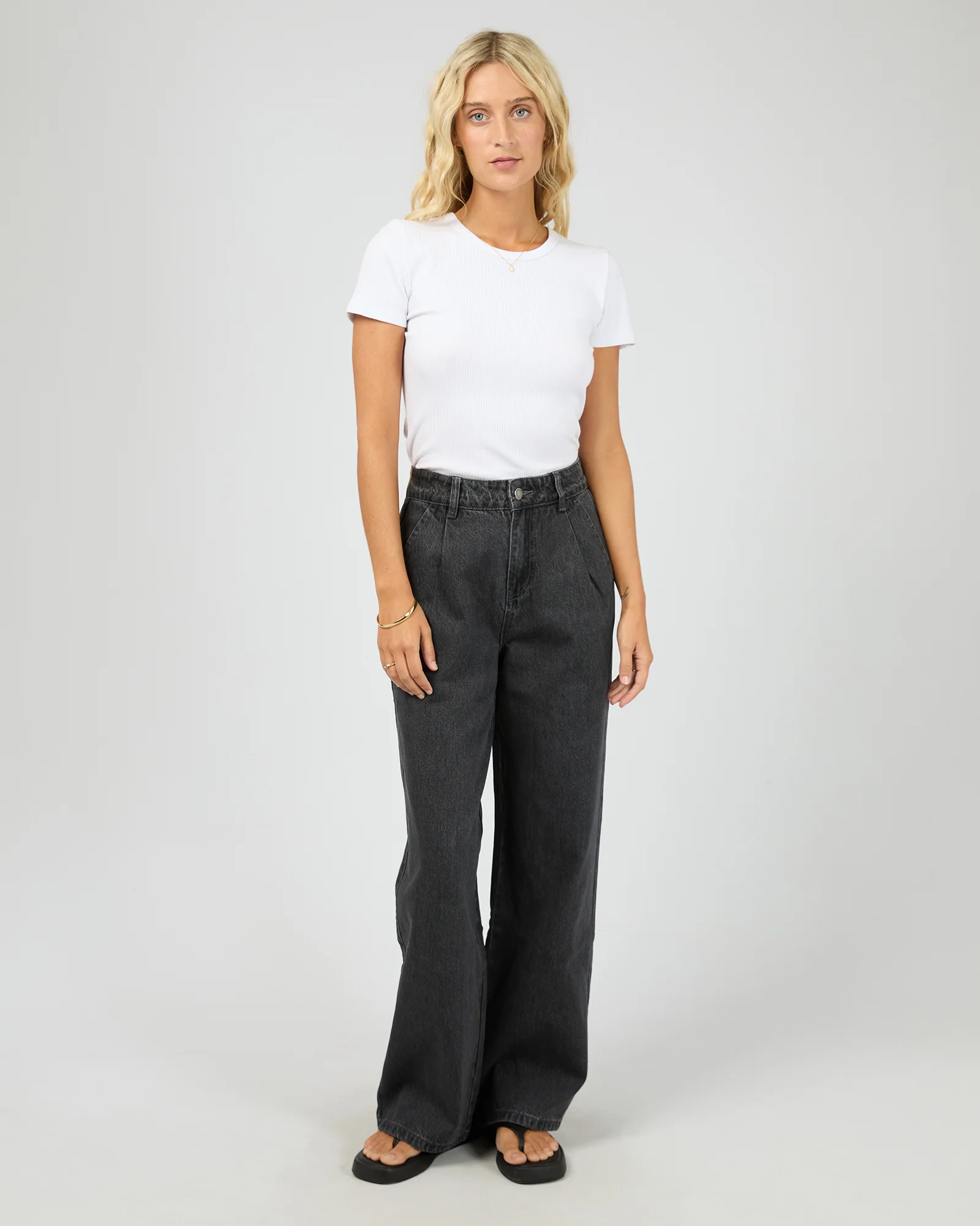 Stevie Denim Jean Coal - Image 3