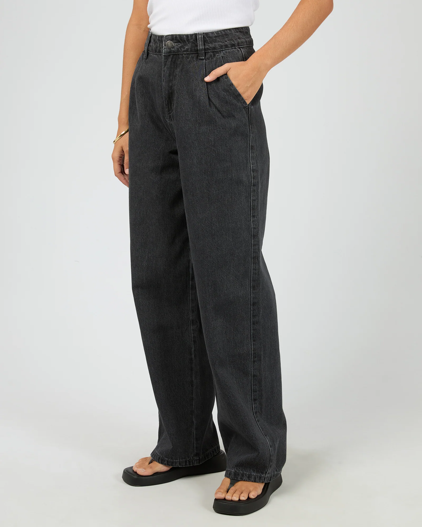 Stevie Denim Jean Coal - Image 5