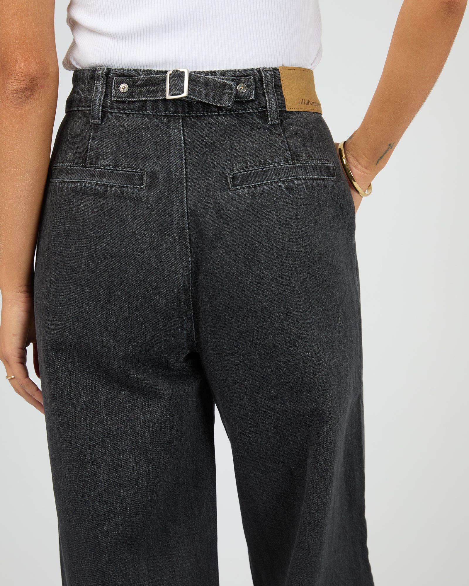 Stevie Denim Jean Coal - Image 6