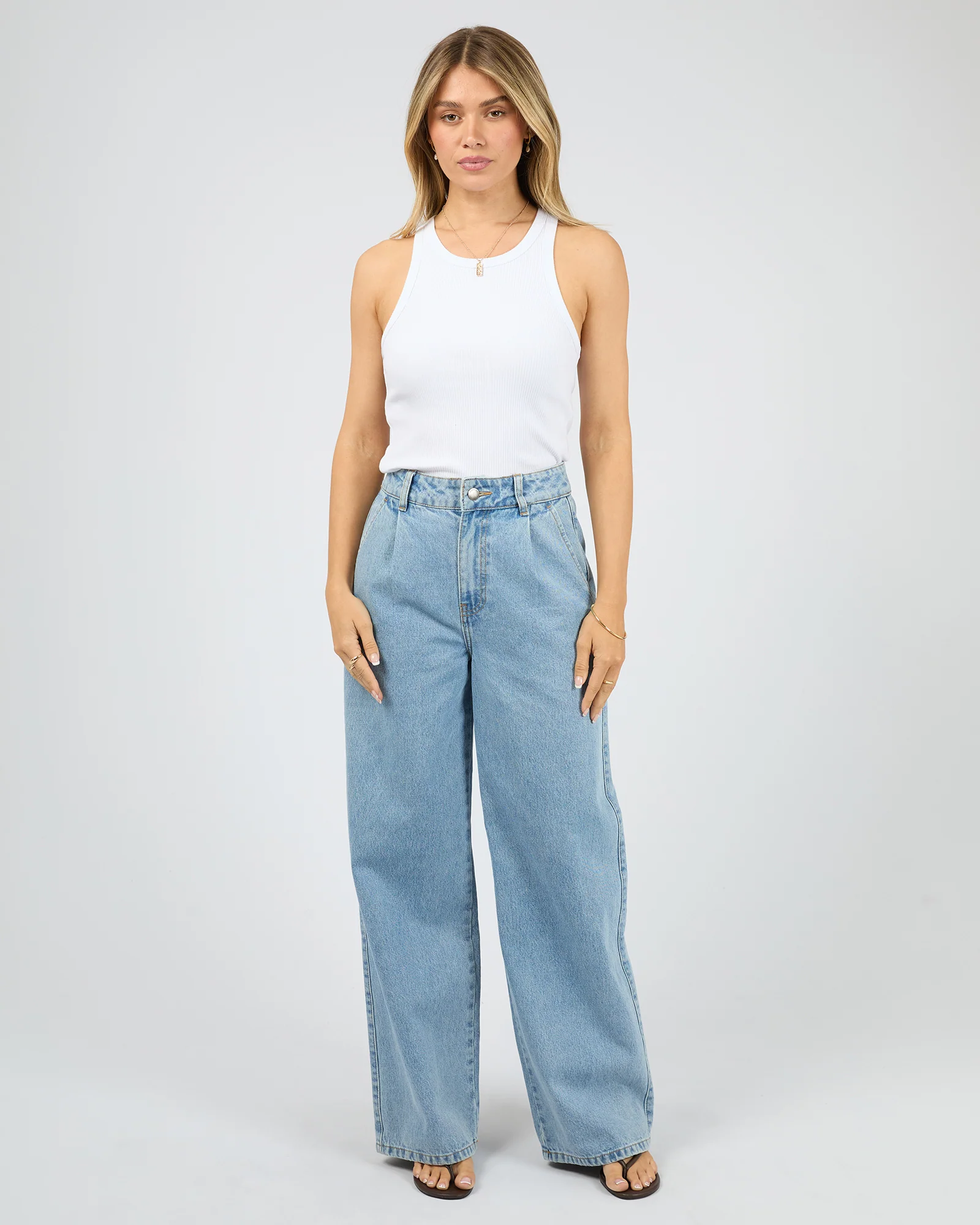 Stevie Denim Jean Light Blue - Image 3