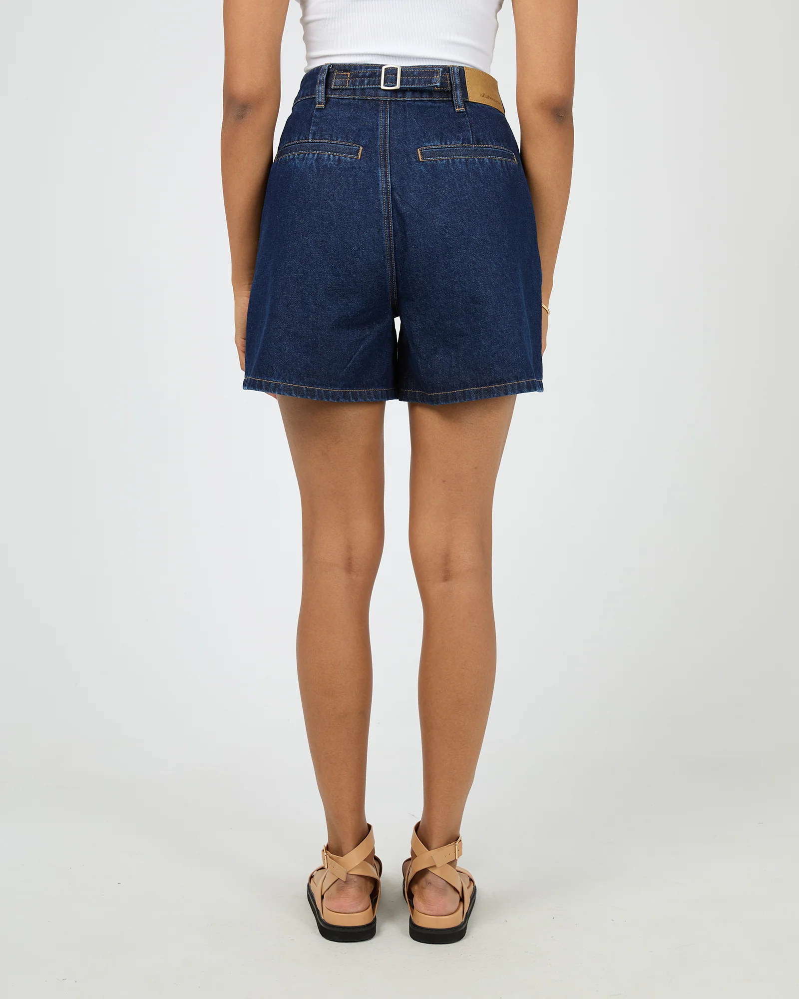 Stevie Denim Short Indigo - Image 3