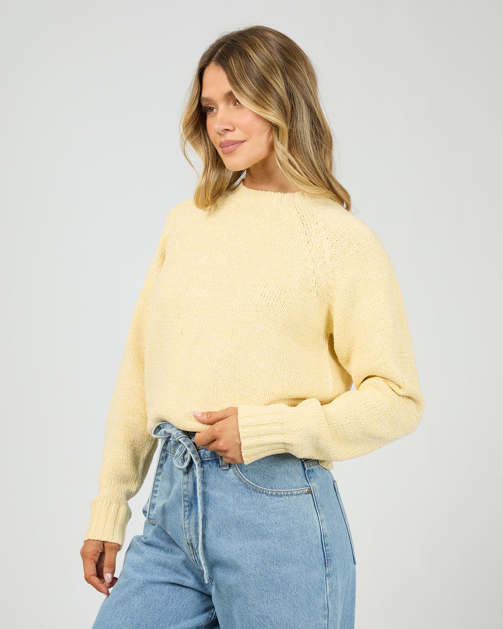 Talullah Crew Knit Yellow - Image 4