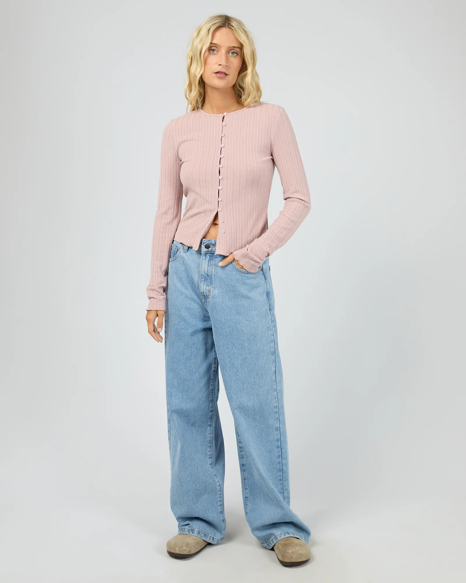 Tarni Knit Top Fawn - Image 2
