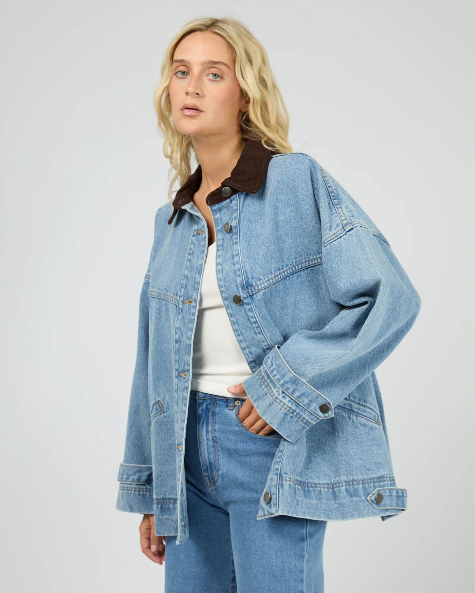 Tommy Jacket Light Blue - Image 4