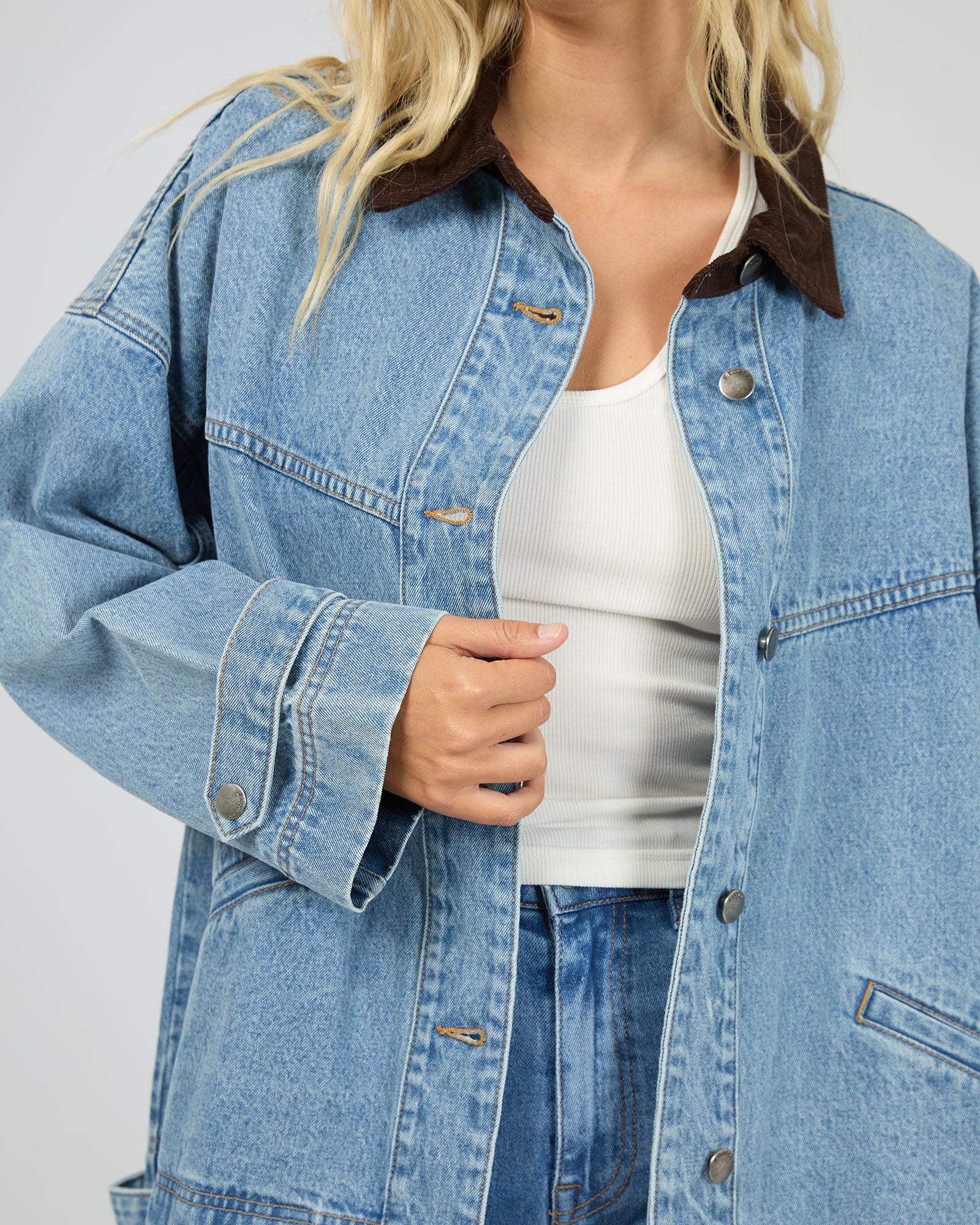 Tommy Jacket Light Blue - Image 5