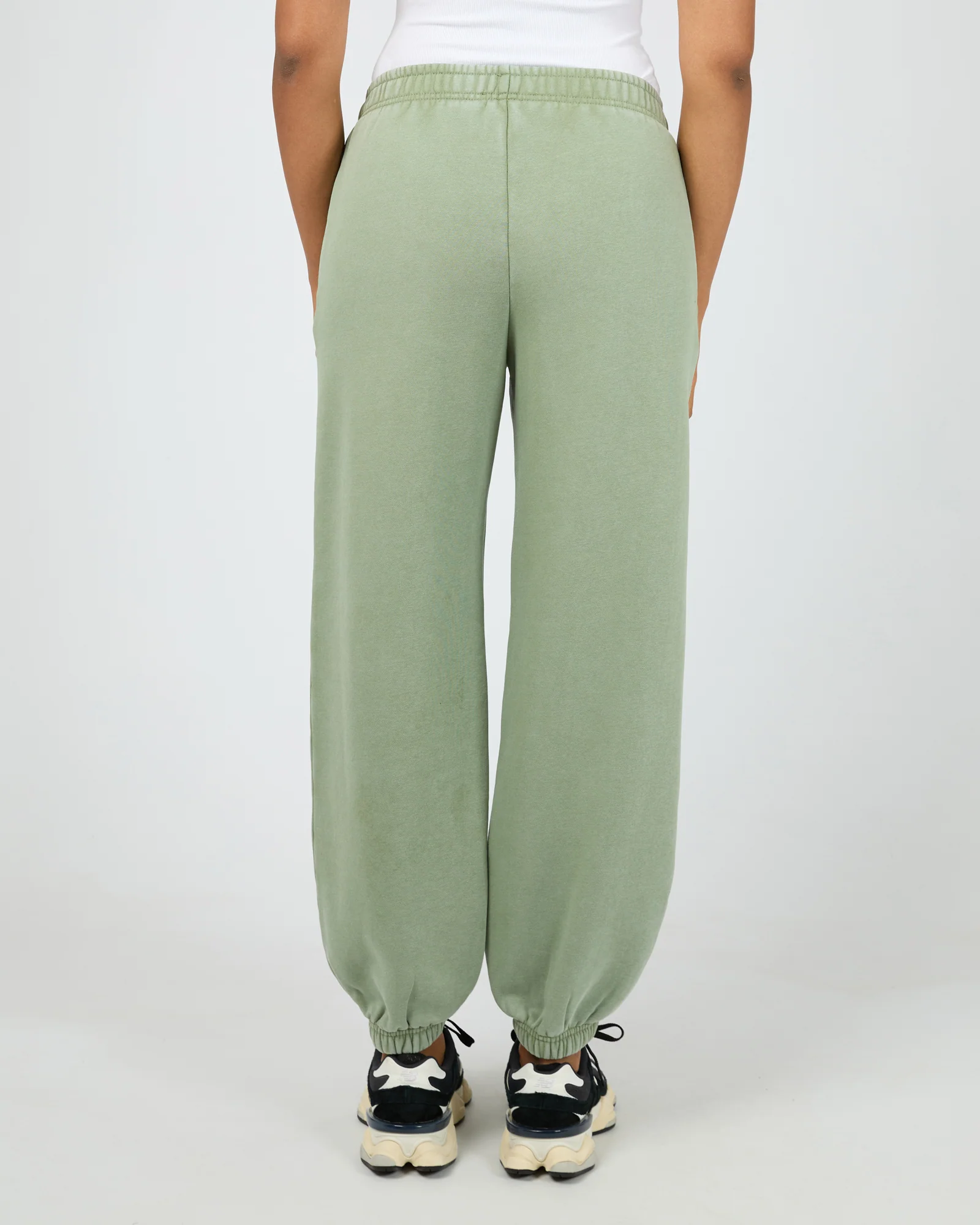 Vital Washed Trackpant Khaki - Image 3