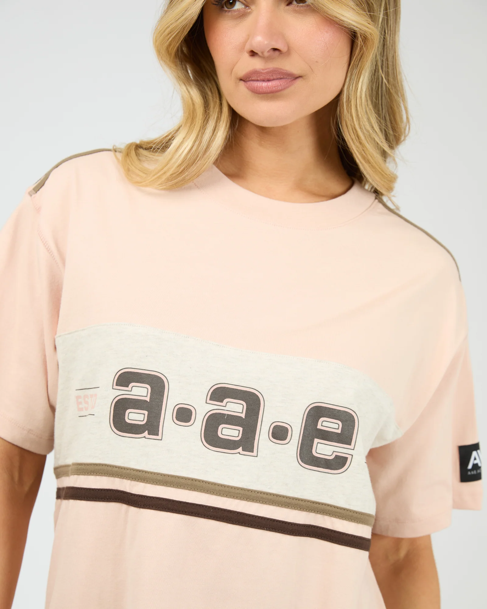 Wild Nation Relaxed Tee Blush - Image 5